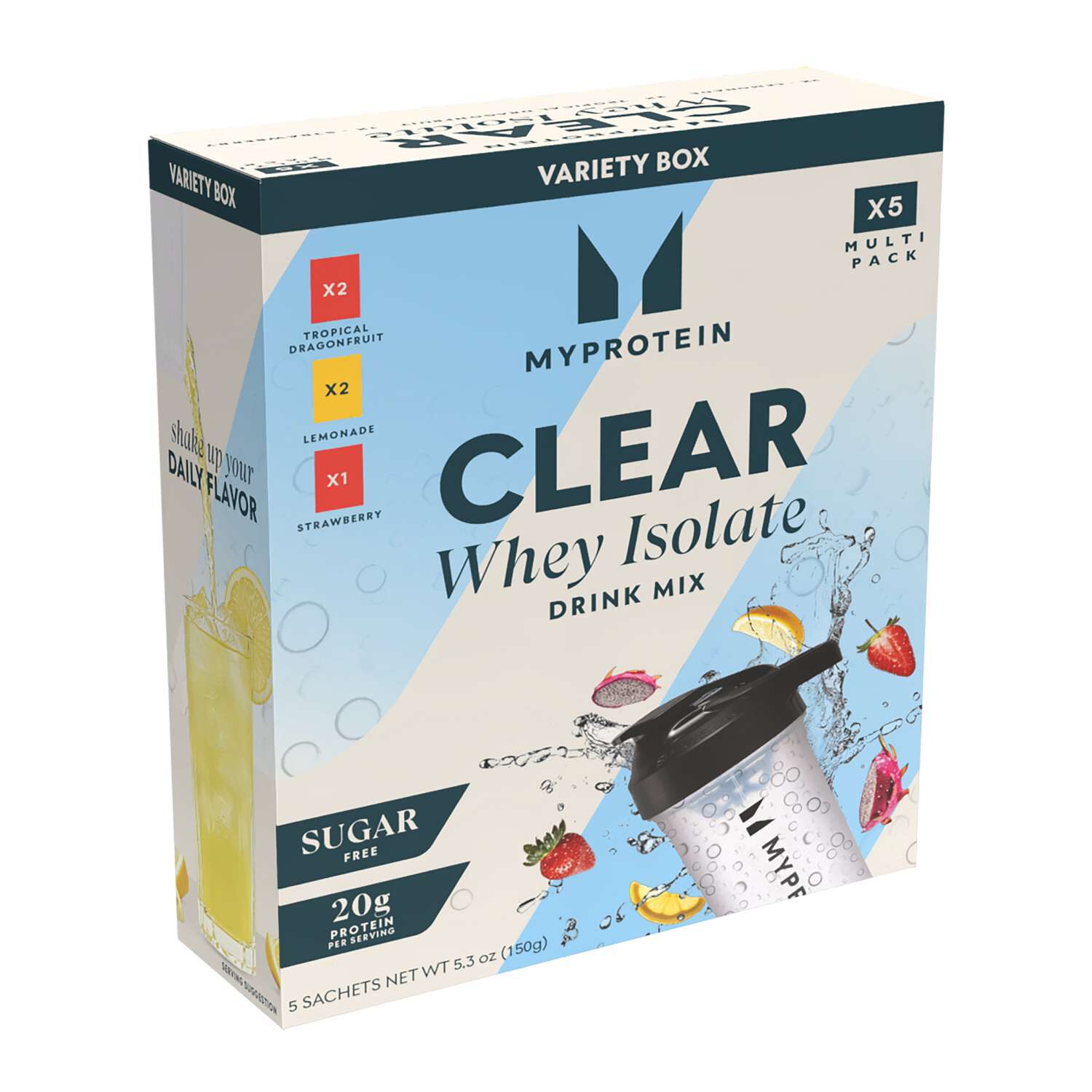 Clear Whey Isolate Drink Mix - 5 Sachets (5 Servings)  | GNC