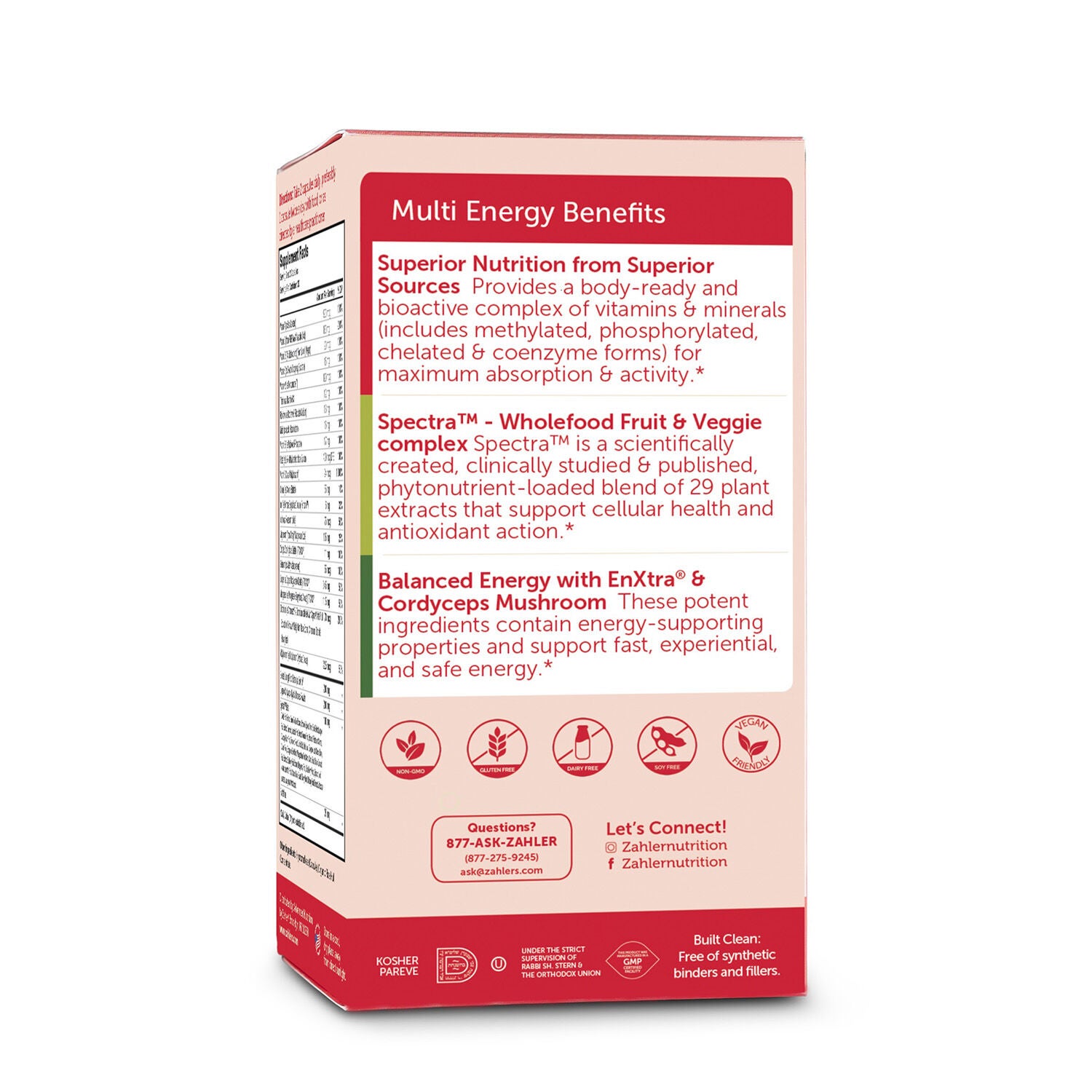 Multi Vitamin Energy - 60 Capsules (30 Servings)  | GNC