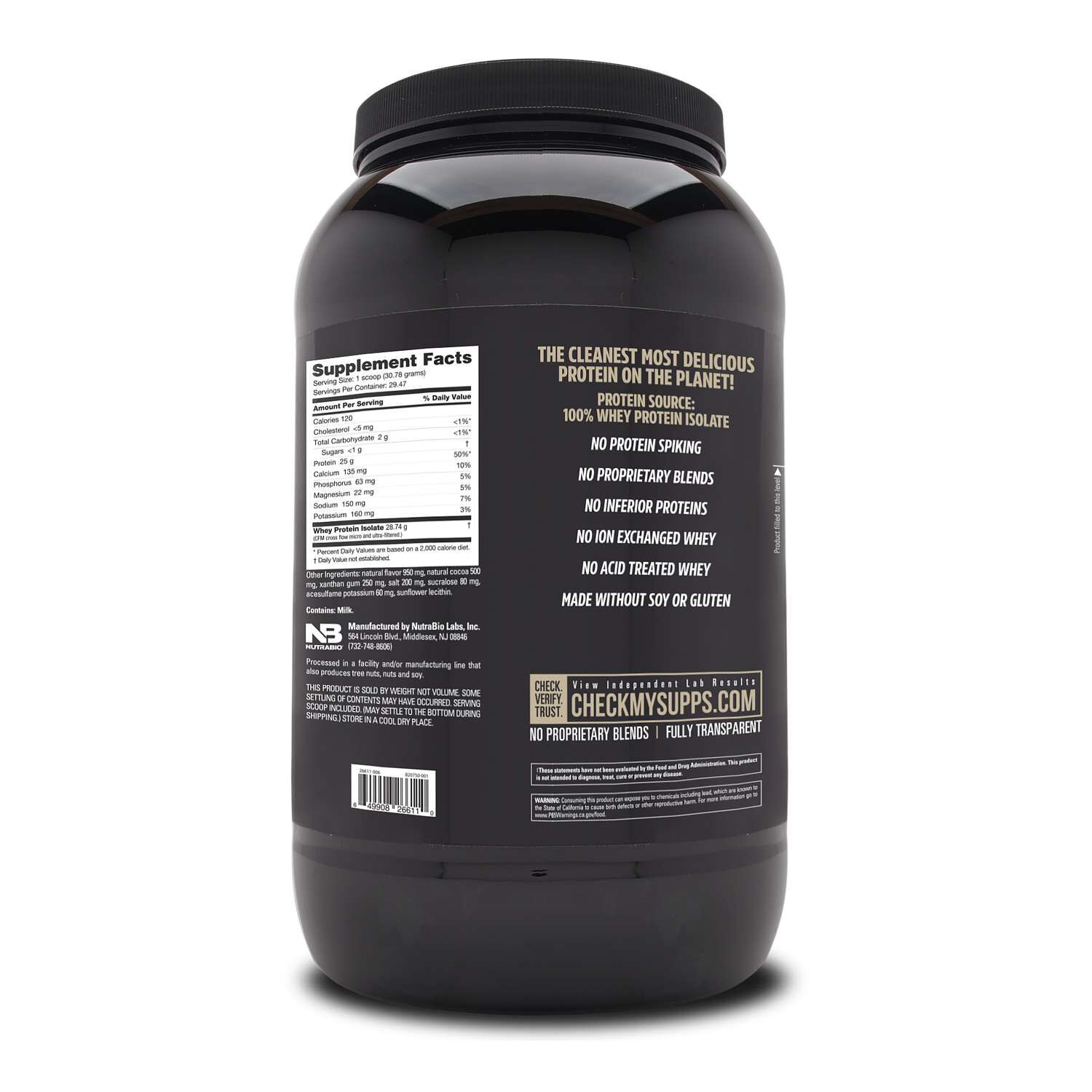 Whey Protein Isolate - Ice Cream Cookie Dream (29 Servings) Cookies and Cream | GNC