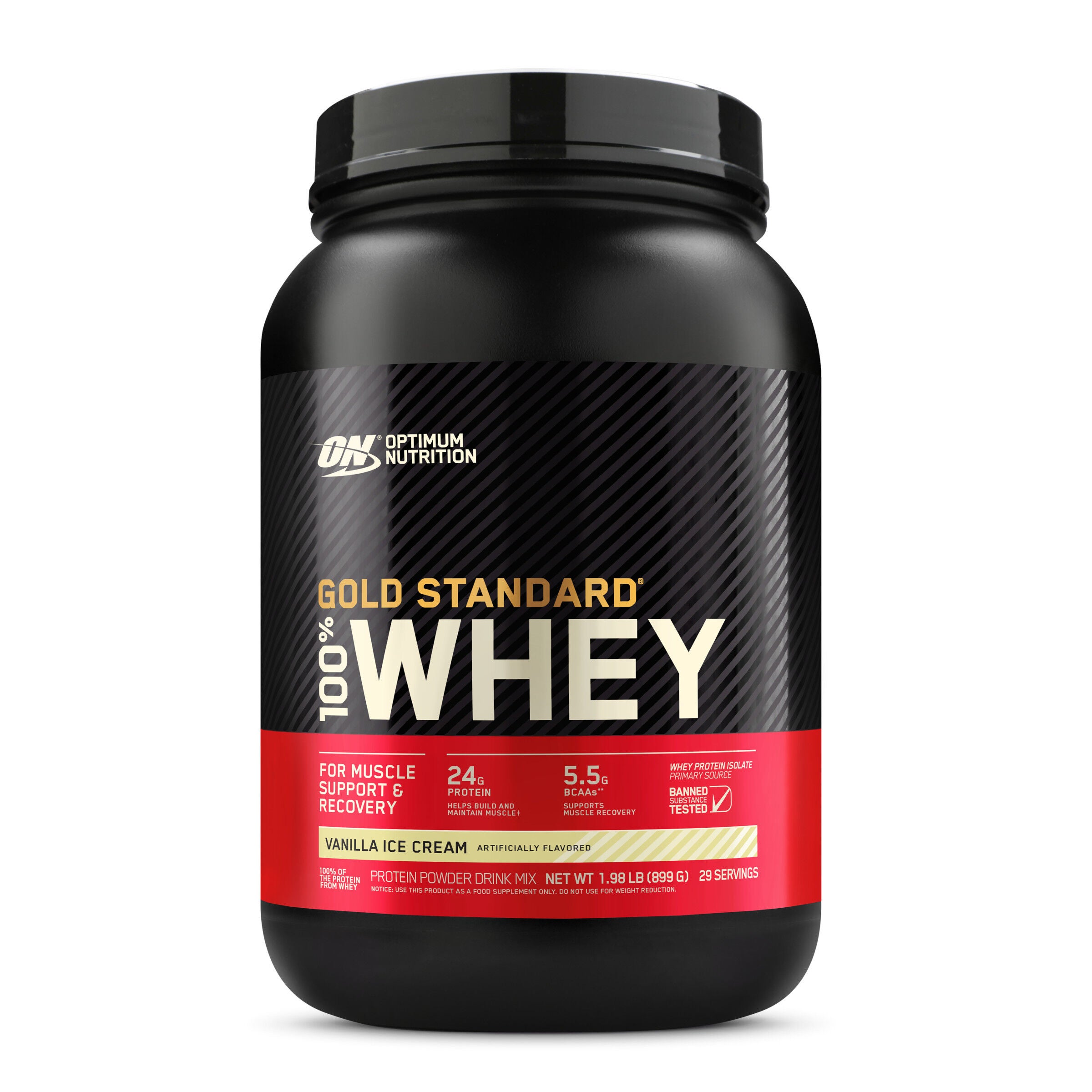 Gold Standard 100% Whey&trade; - Vanilla Ice Cream (29 Servings) Vanilla Ice Cream | GNC