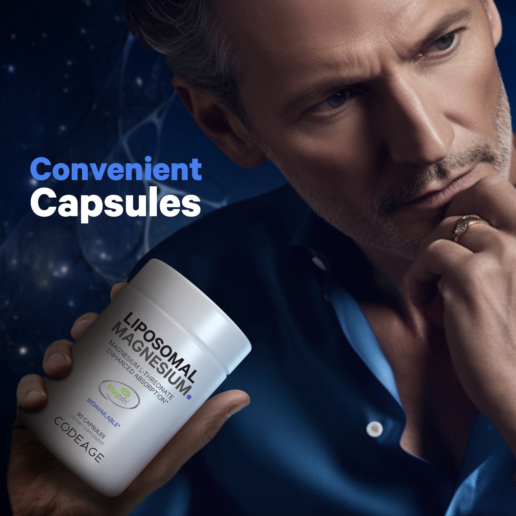 Liposomal Magnesium L-Threonate - 90 Capsules (30 Servings)