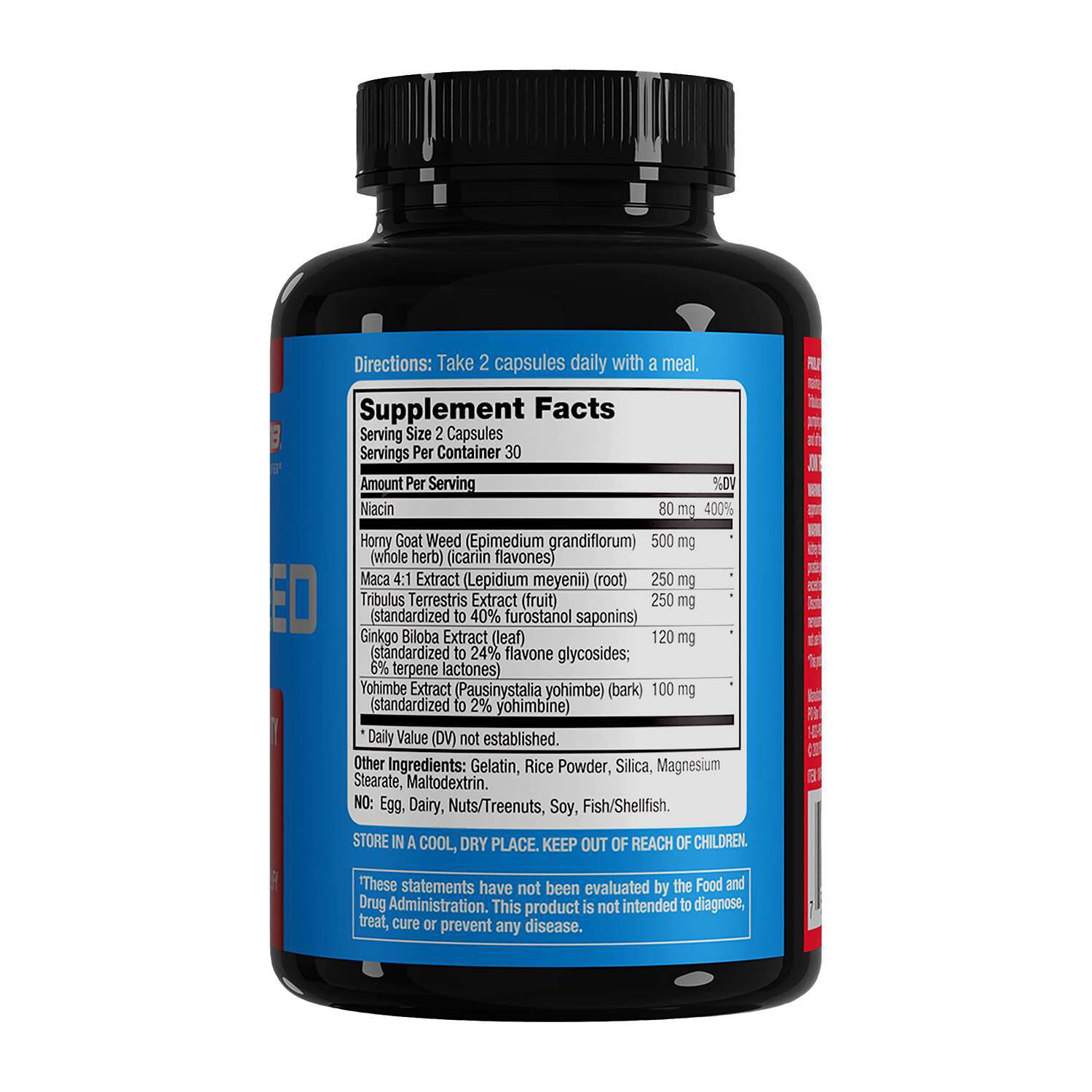 Horny Goat Weed - 60 Capsules (60 Servings)  | GNC