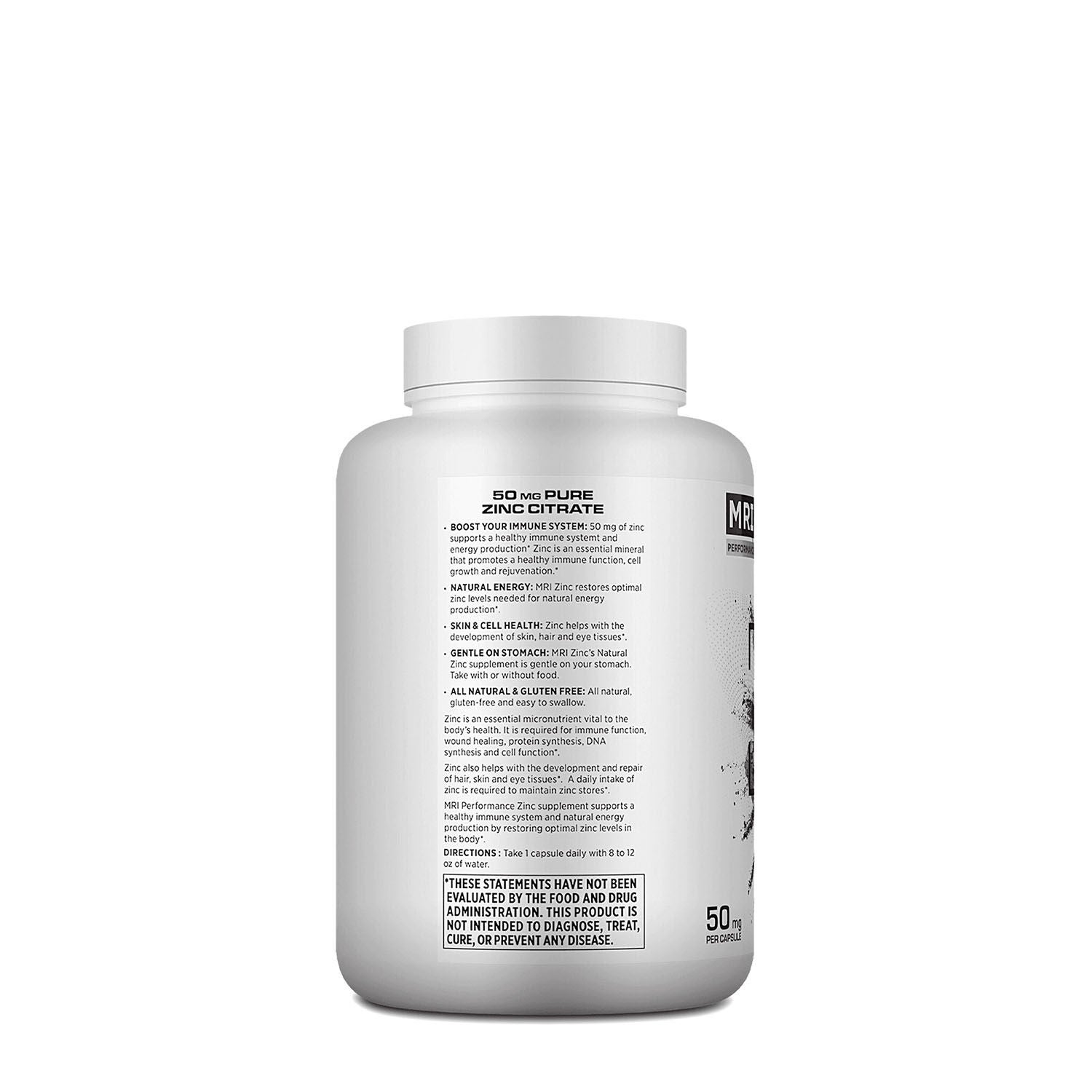 Zinc Dietary Supplement - 60 Capsules (60 Servings)  | GNC