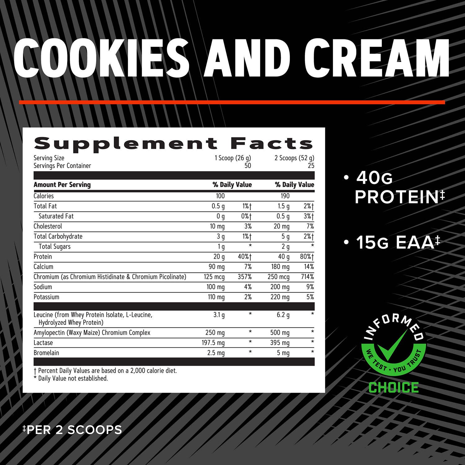 Wheybolic&trade; - Cookies and Cream (25 Servings) Cookies and Cream | GNC