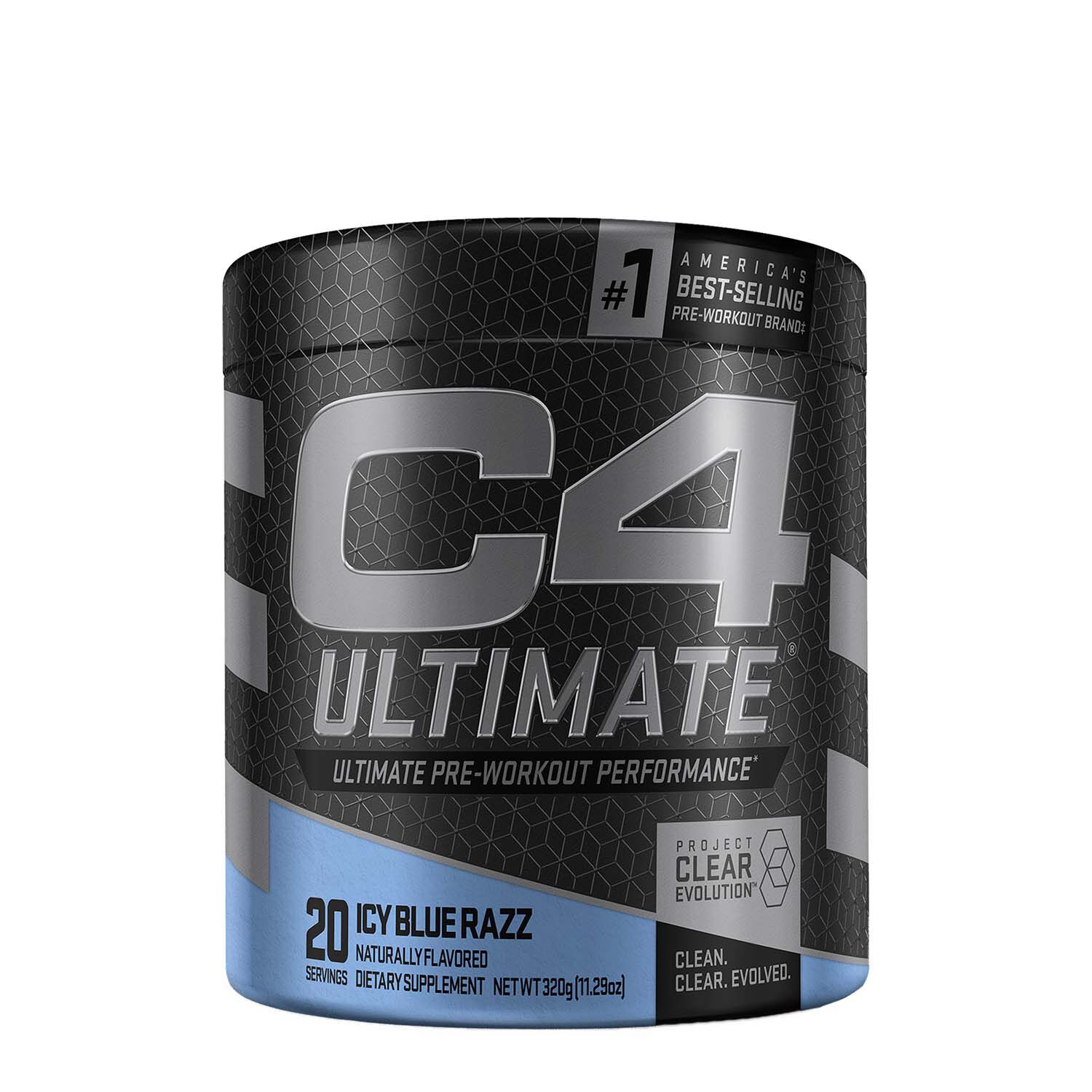 Cellucor C4 Ultimate PreWorkout Icy Blue Razz Front