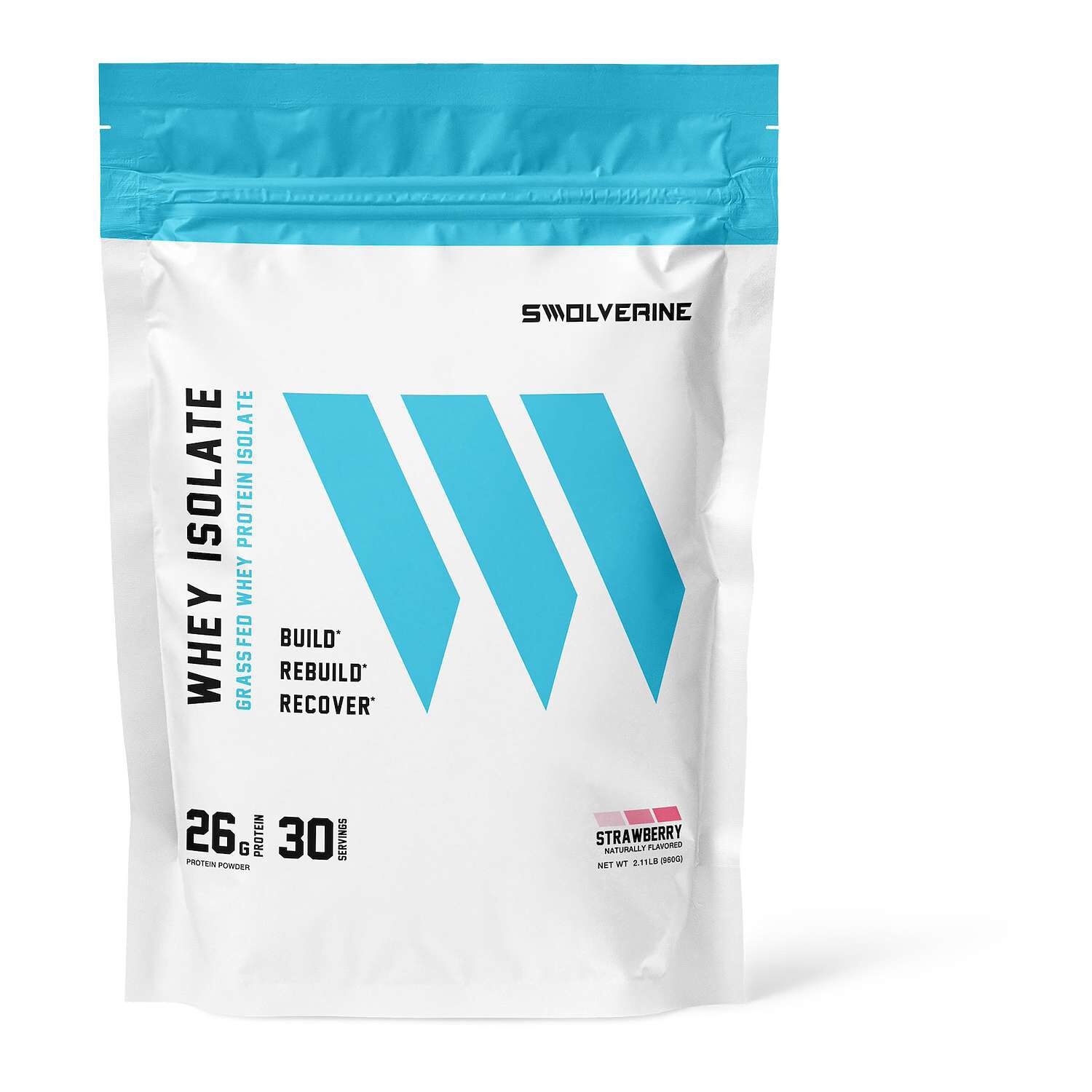 Whey Protein Isolate - Strawberry Milkshake (30 Servings)