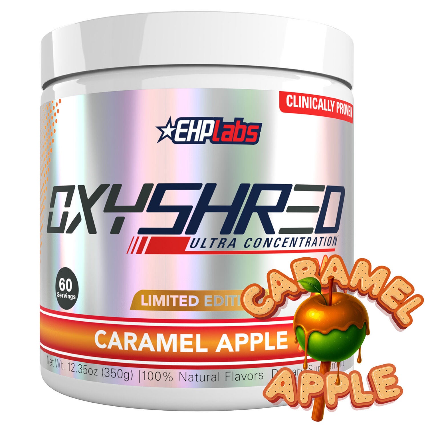 OxyShred - Caramel Apple - 12.35oz. (60 Servings) Caramel Apple | GNC