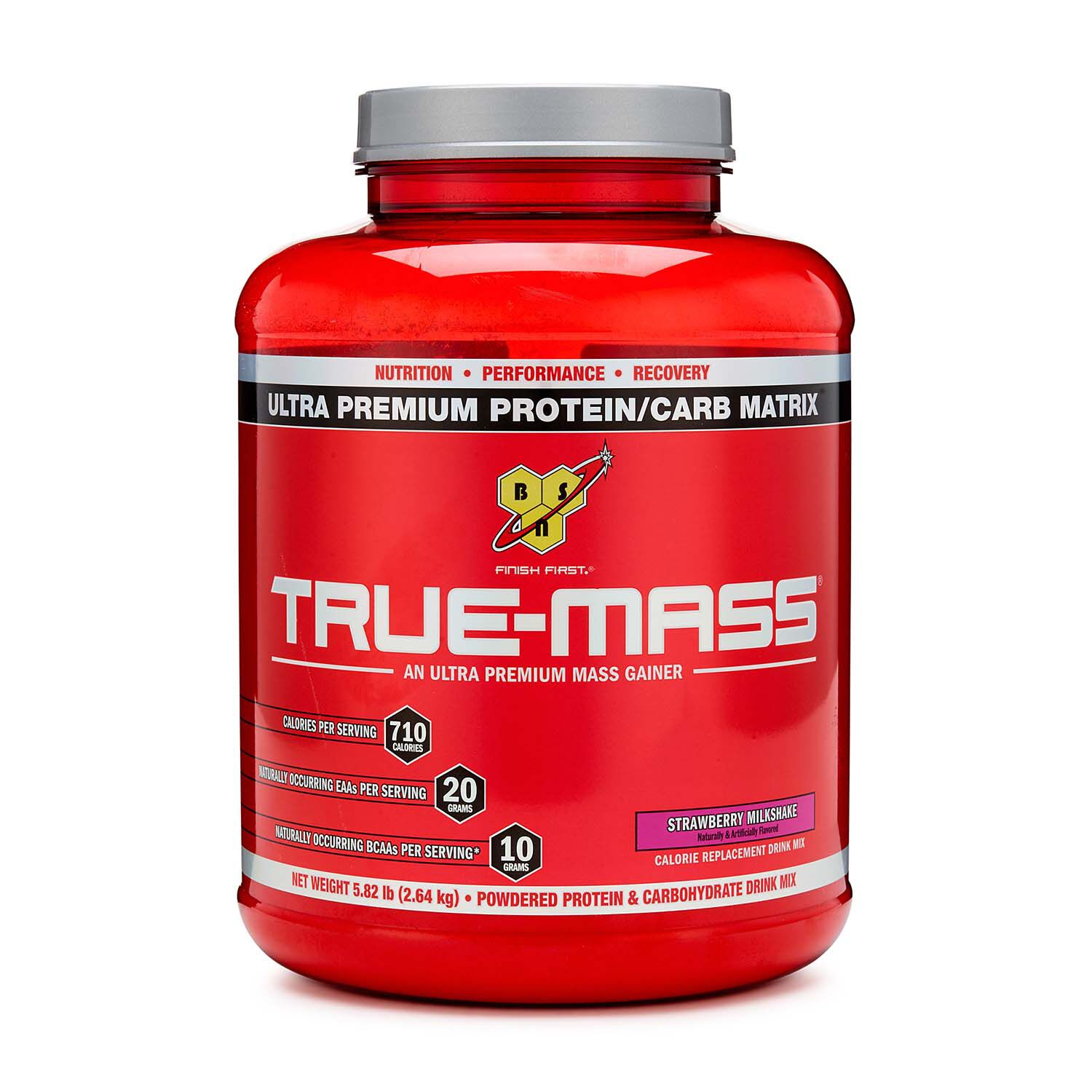 Bsn True Mass Strawberry Milkshake Gnc