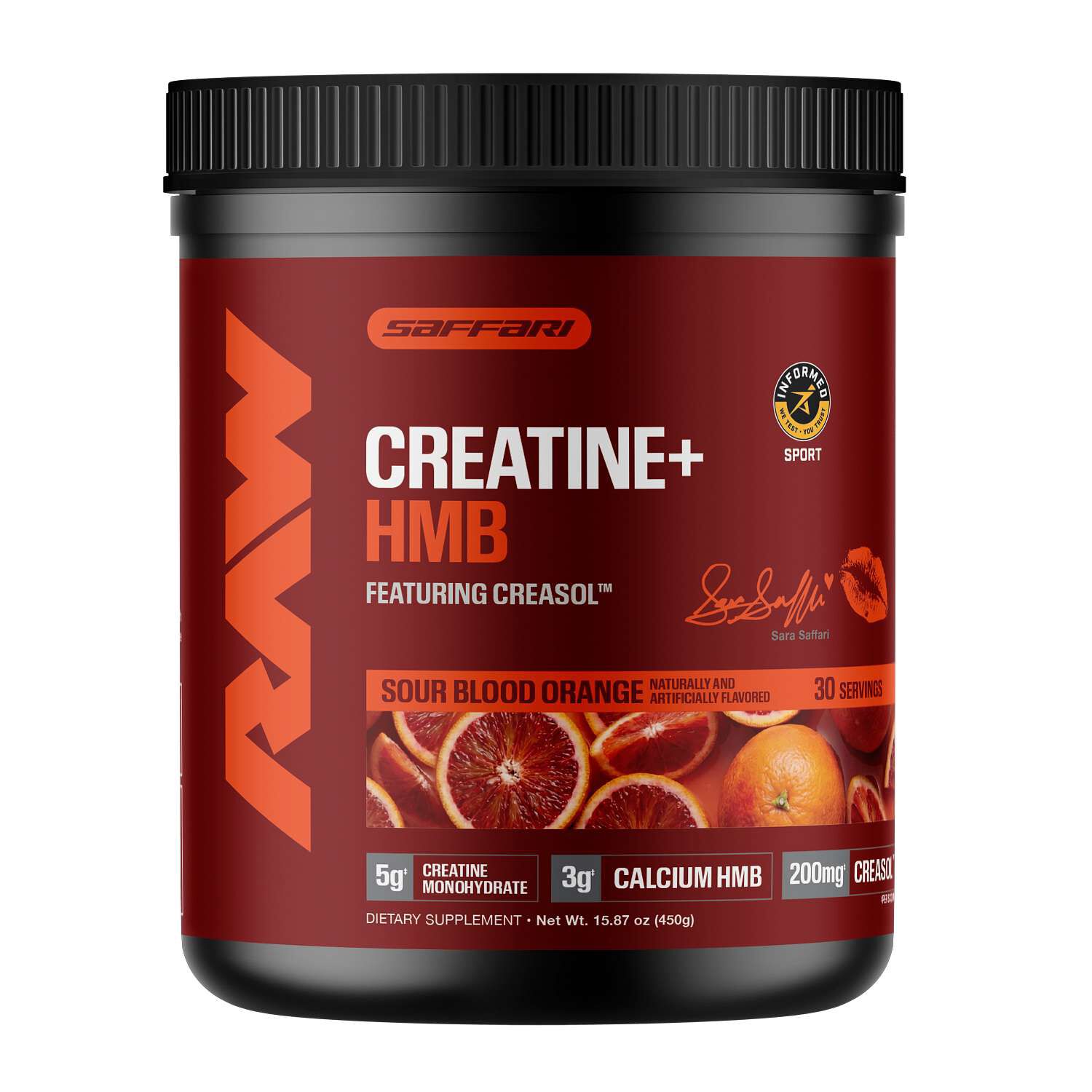 Creatine+ HMB - Sour Blood Orange (30 Servings)  | GNC