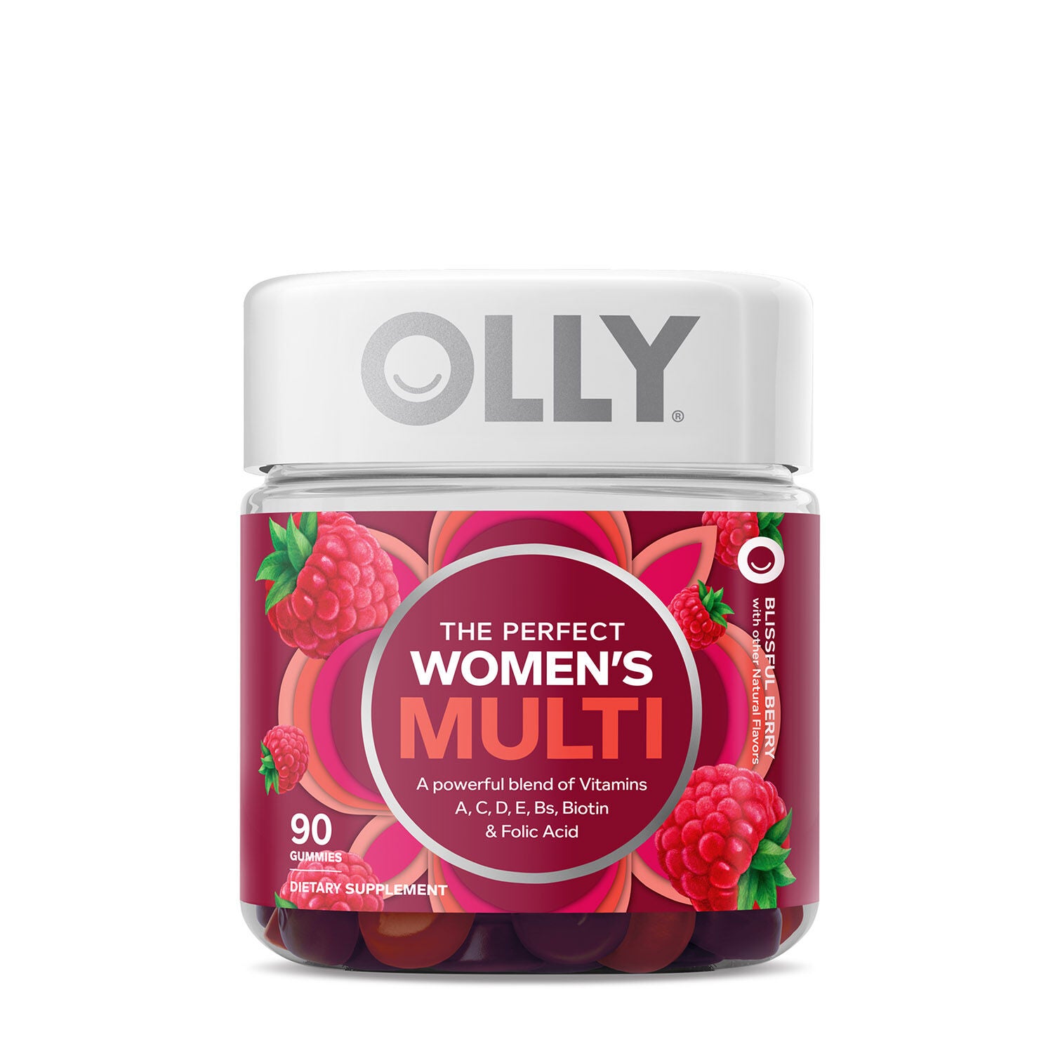 Women's Multi Gummies - Blissful Berry - 90 Gummies (45 Servings)