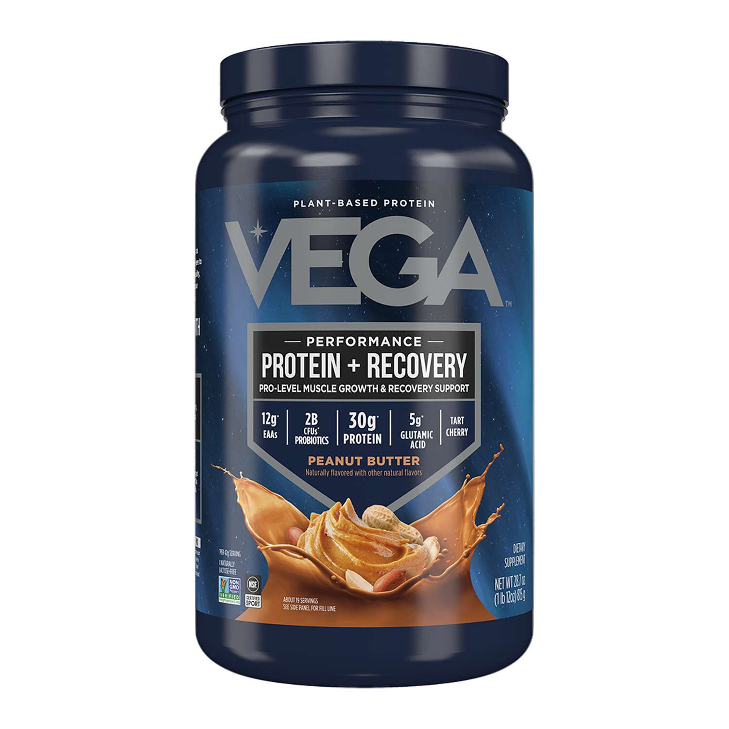 Performance Plant-Based Protein - Peanut Butter (19 Servings) Peanut Butter | GNC