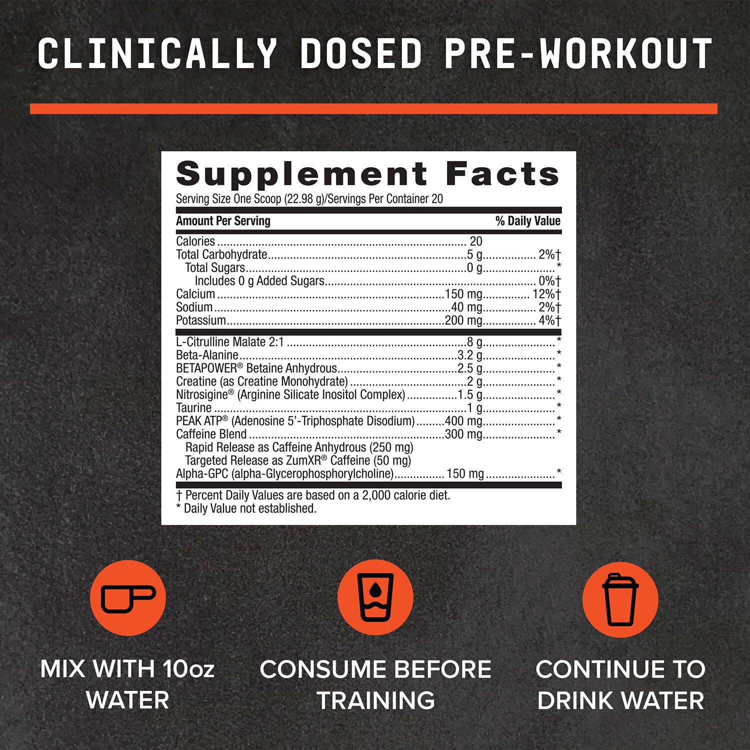 Beyond Raw LIT AF Pre Workout Powder 20 Servings | GNC