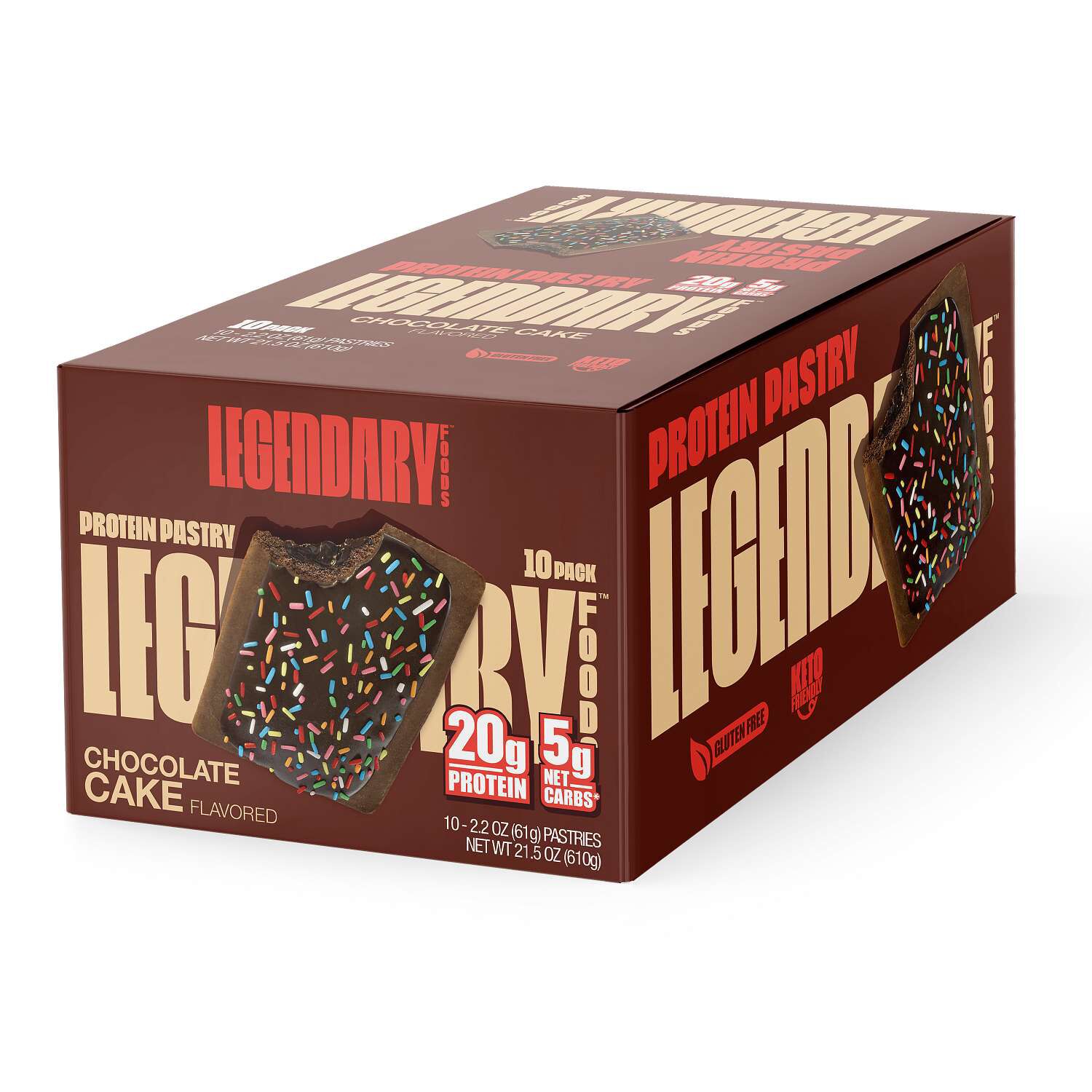 Protein Pastry - Chocolate Cake (10 Pastries)  | GNC