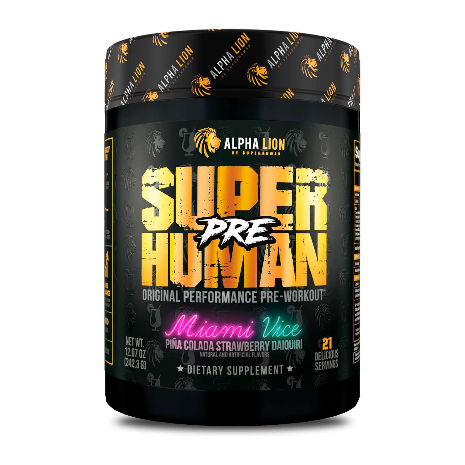 Superhuman Pre-Workout - Pi&ntilde;a Colada Strawberry Daiquiri(21 Servings) Pina Colada Strawberry Daiquiri | GNC