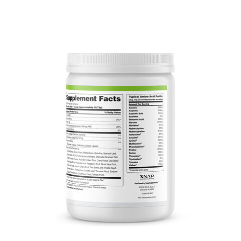 Collagen Peptides + Super Greens Dietary Supplement - 11.34 oz. &#40;30 Servings&#41;  | GNC