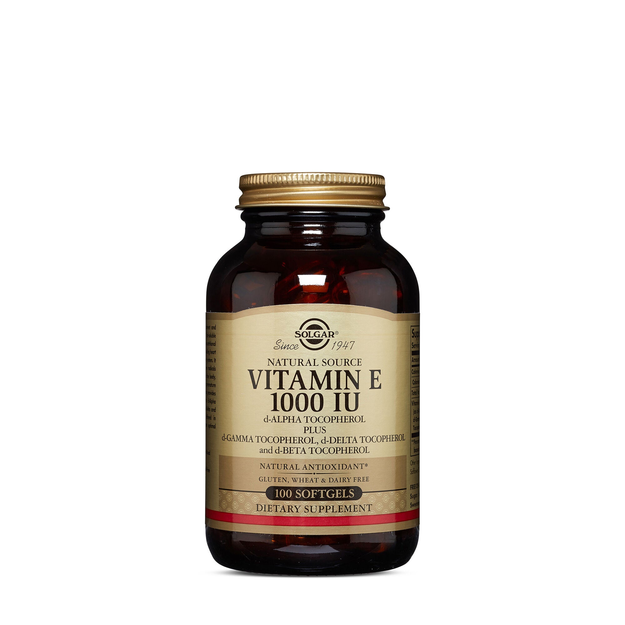 Solgar Vitamin E Gnc