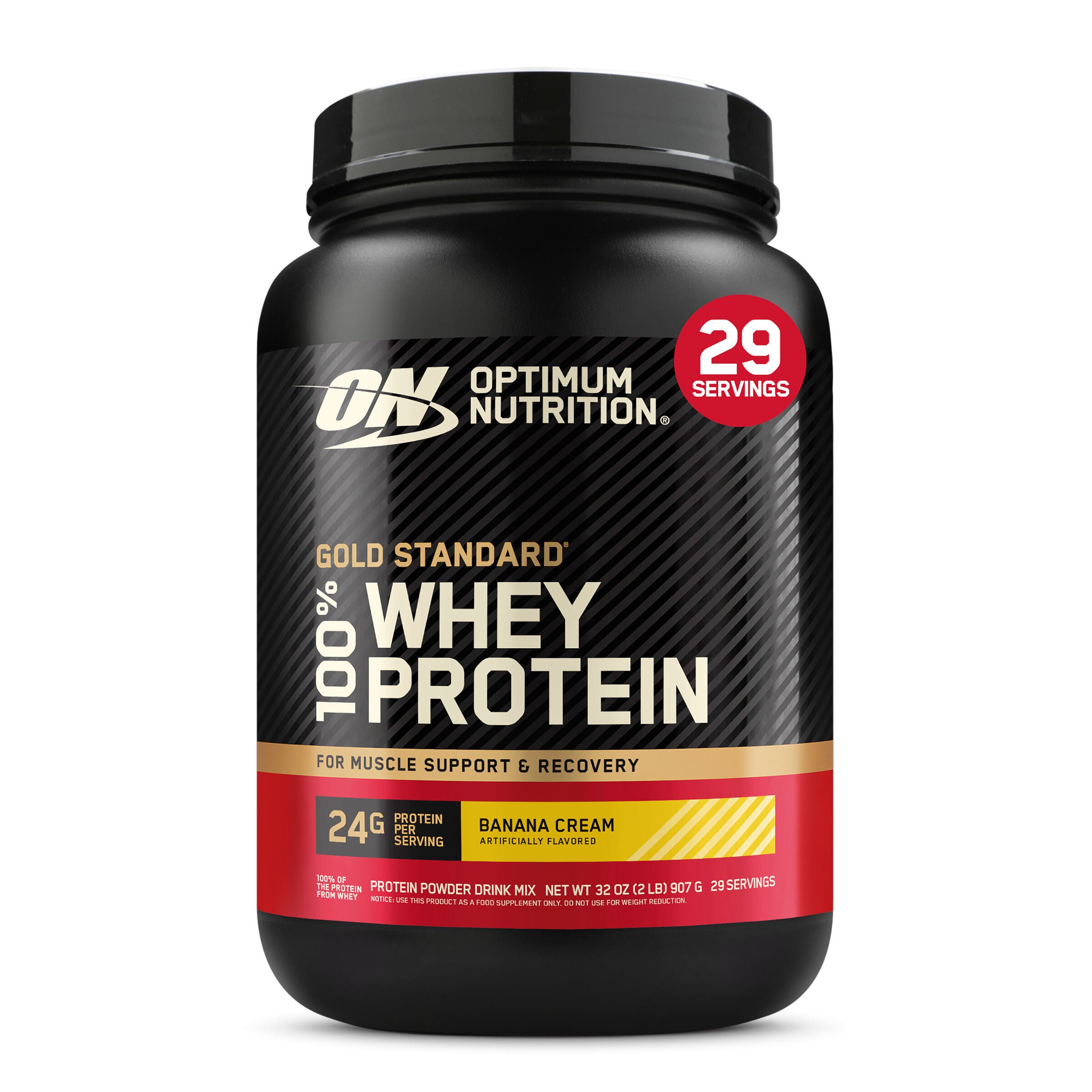 Optimum Nutrition Gold Standard 100% Whey™ - Banana Cream | GNC