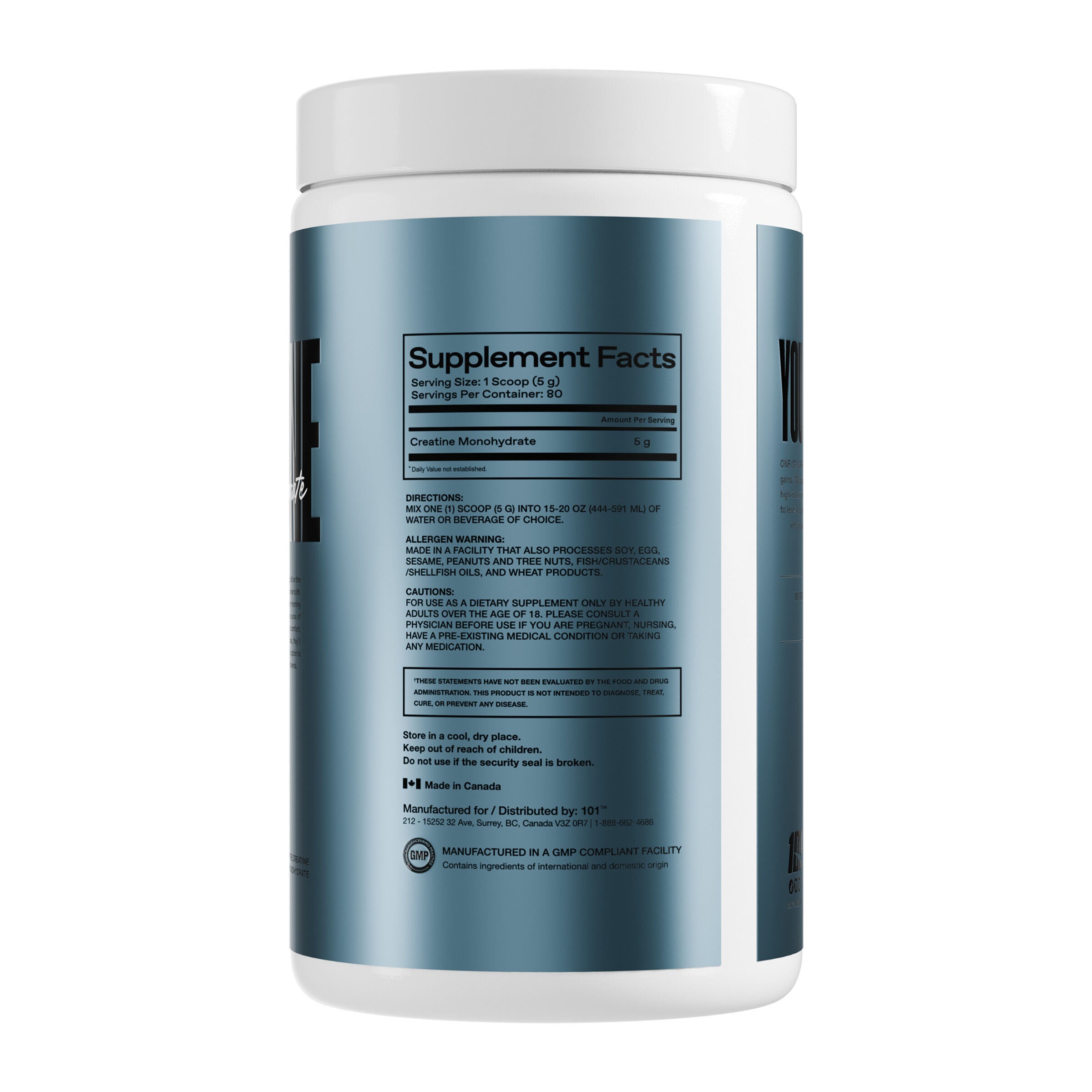 One of One Creatine Monohydrate (80 Servings)
