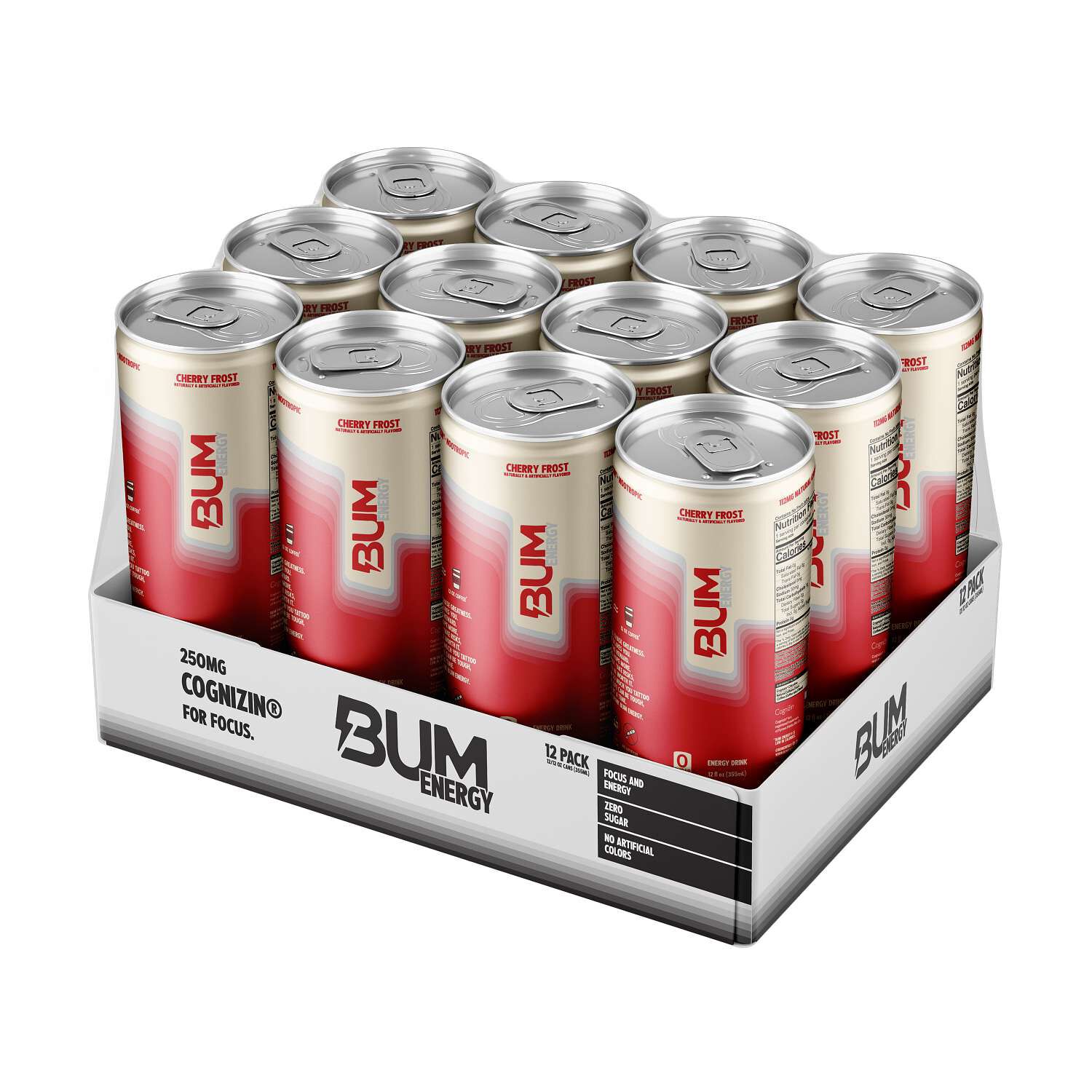 Energy Drink - Cherry Frost 12oz. (12 Cans)