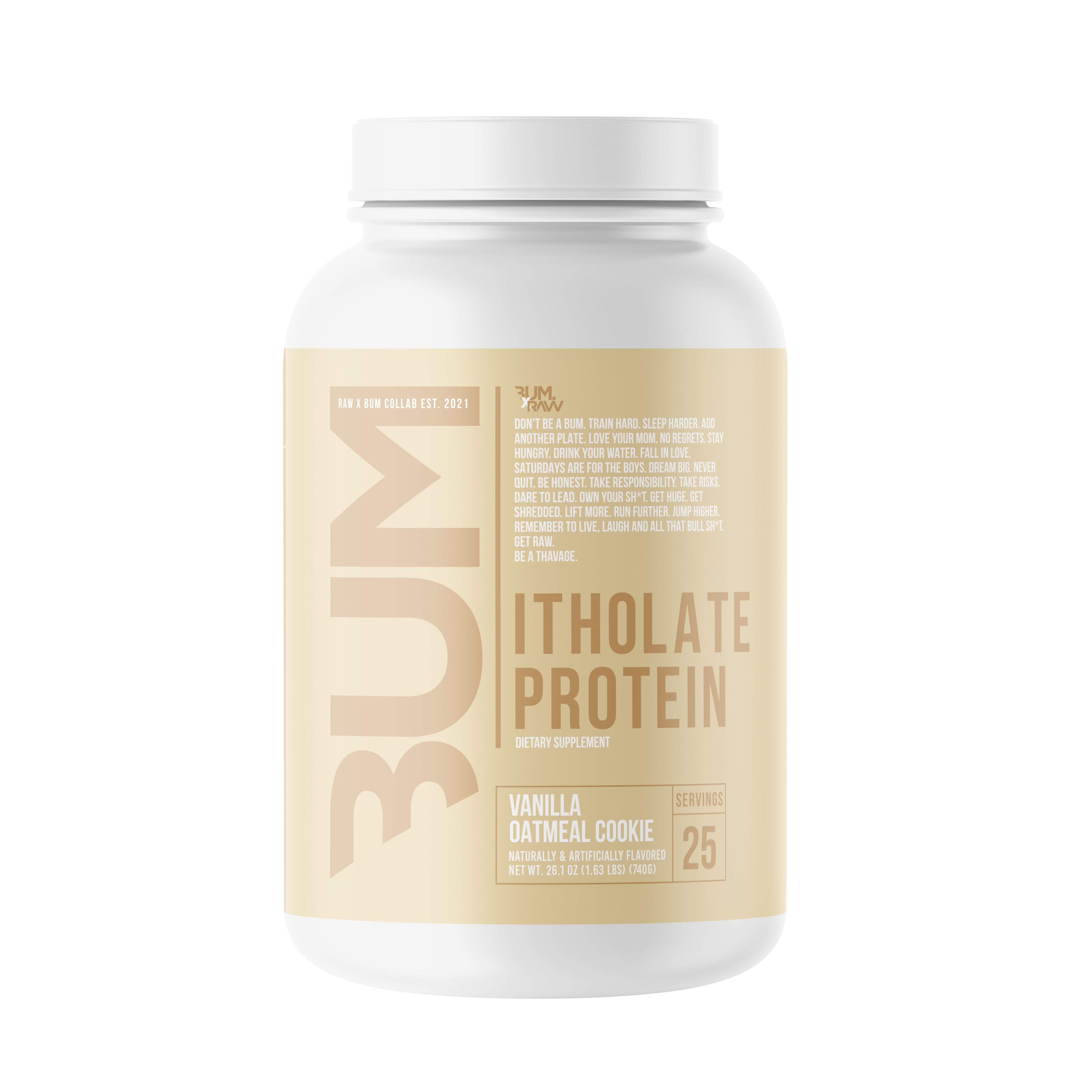 Itholate Protein - Vanilla Oatmeal Cookie (25 Servings) | GNC