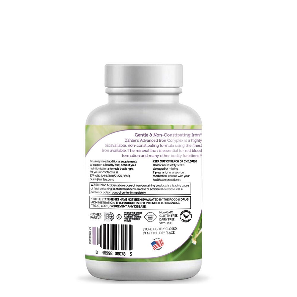 Iron Complex - 100 Capsules (100 Servings)  | GNC