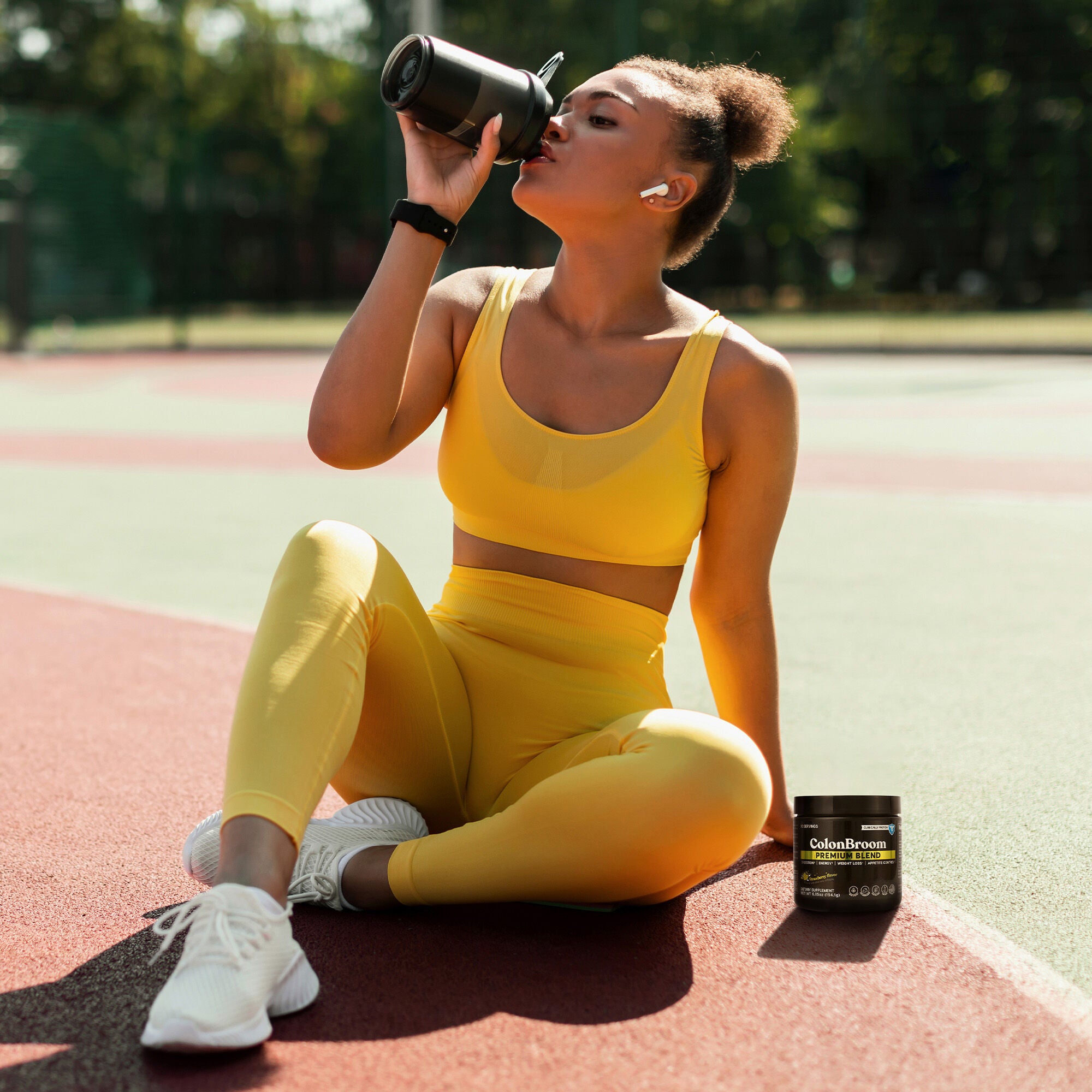 ColonBroom Psyllium Premium Blend - Strawberry (6.85oz)  | GNC