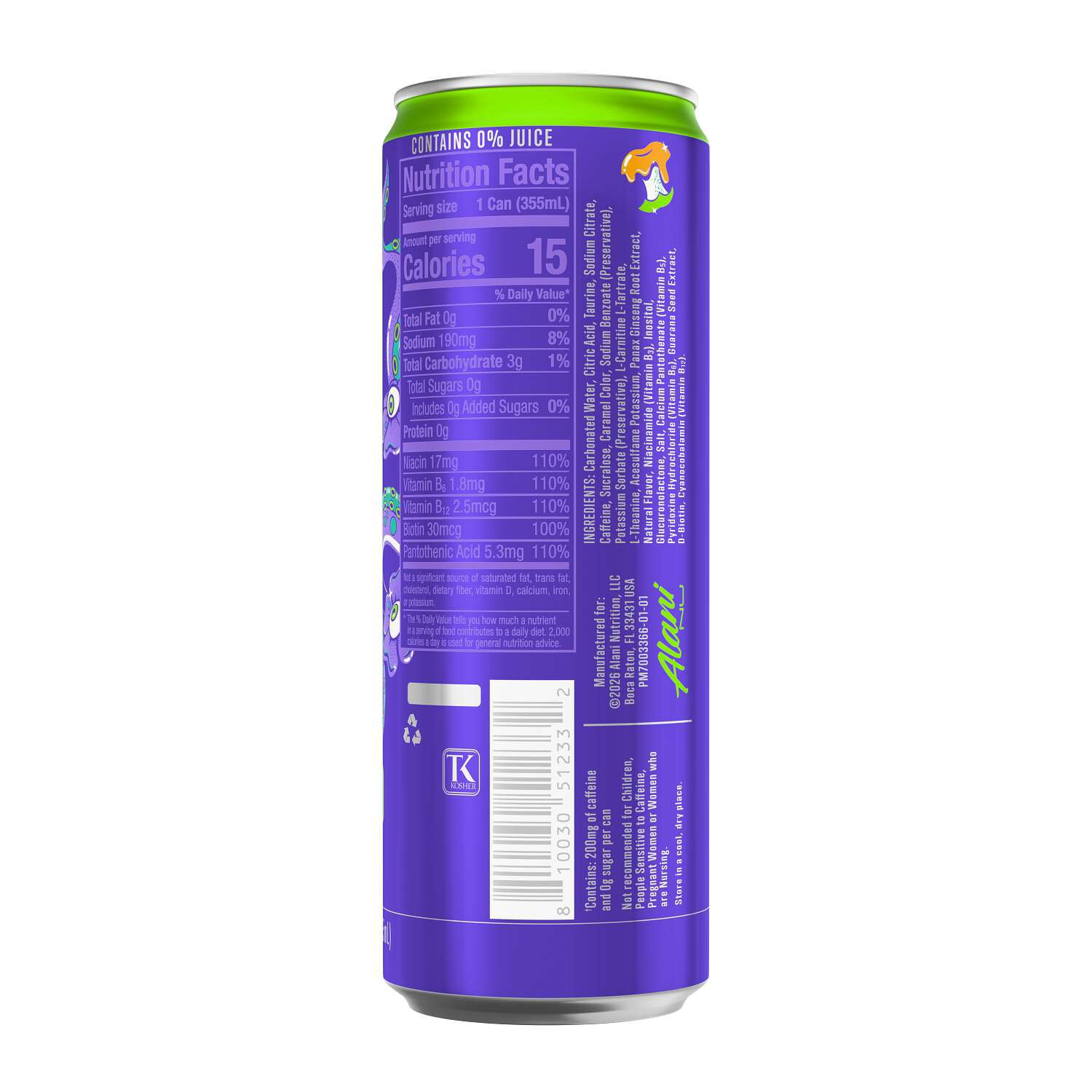 Energy Drink - Witch's Brew 12 oz. (12 Cans)