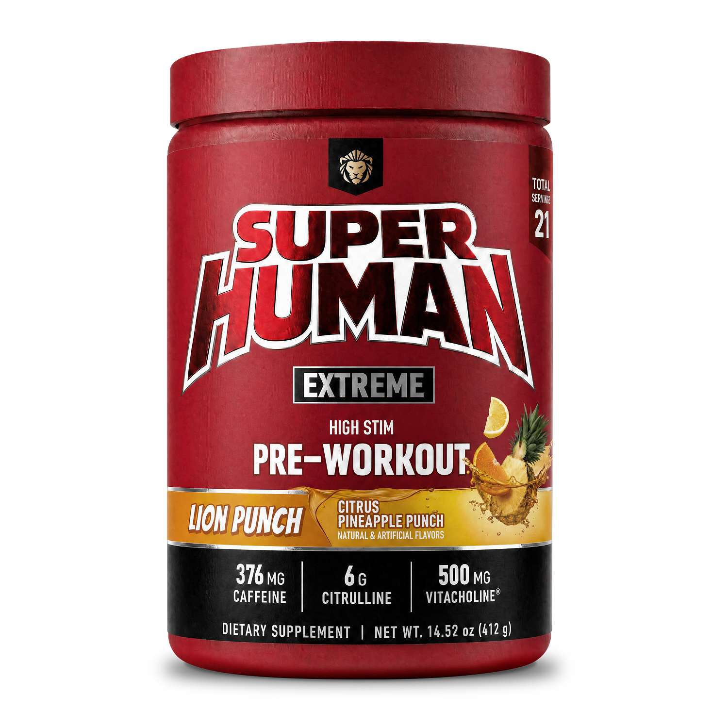 Superhuman Extreme - Lion Punch (21 Servings)