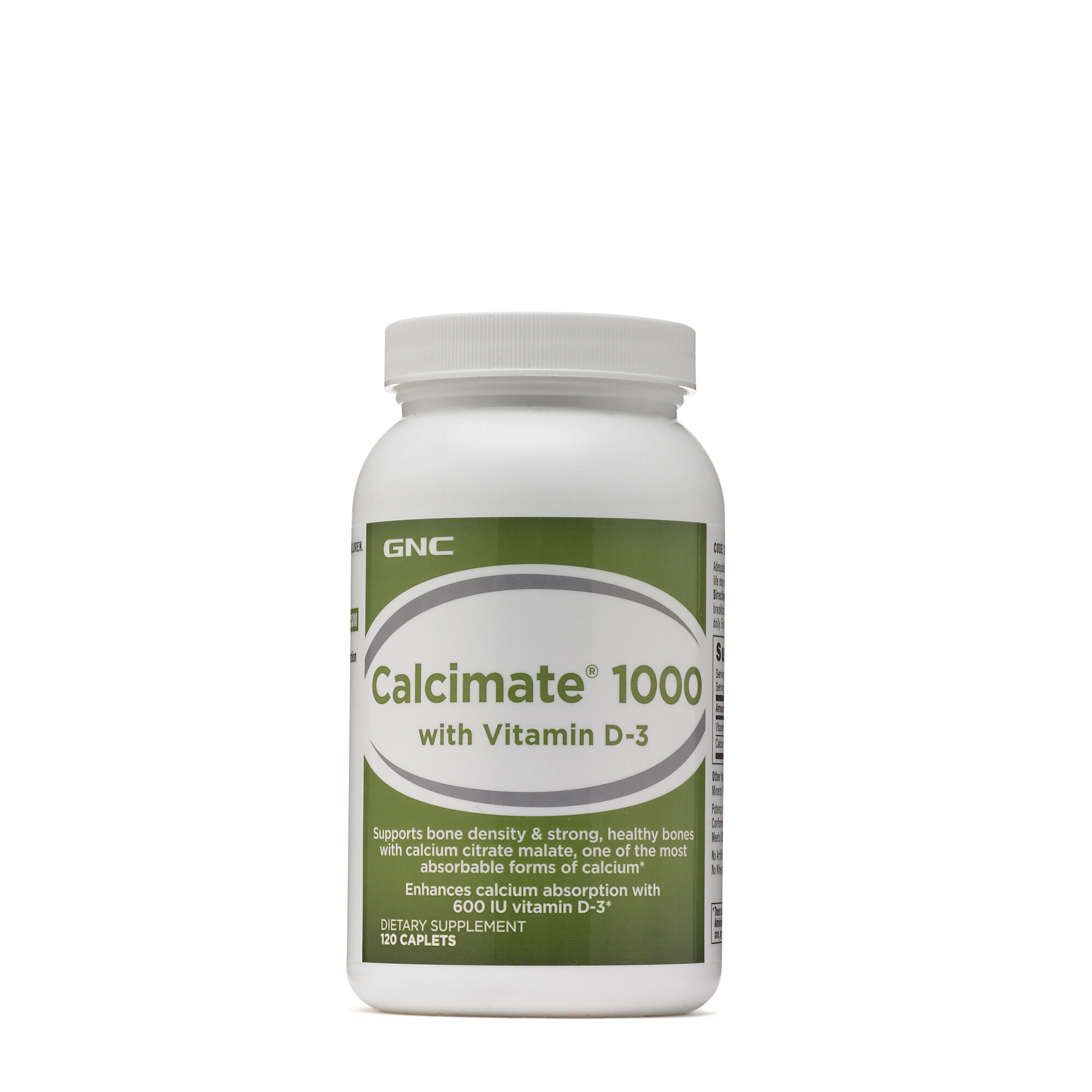 Gnc Calcimate 1000 With Vitamin D 3