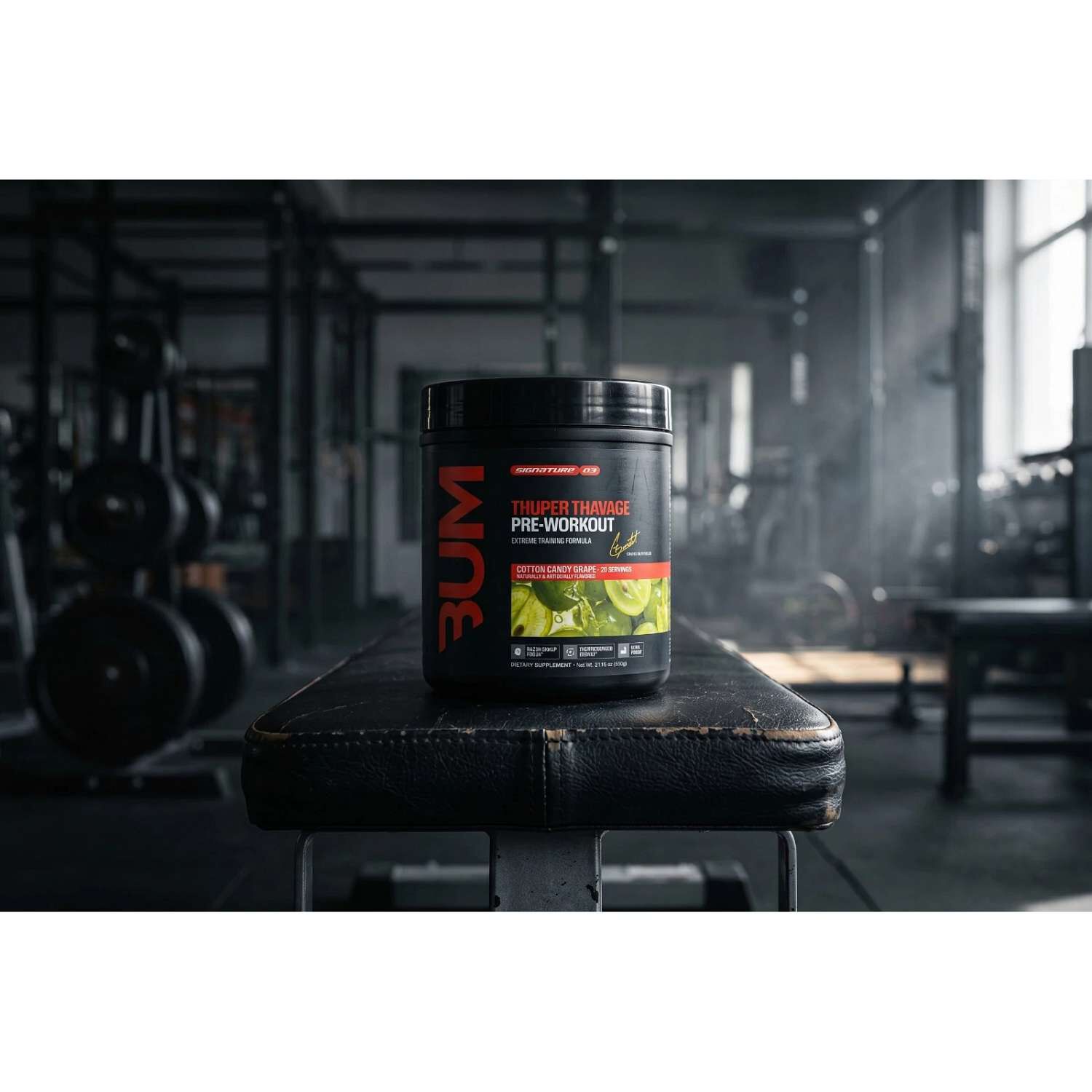 Thuper Thavage Pre-Workout - Cotton Candy Grape (20 Servings)