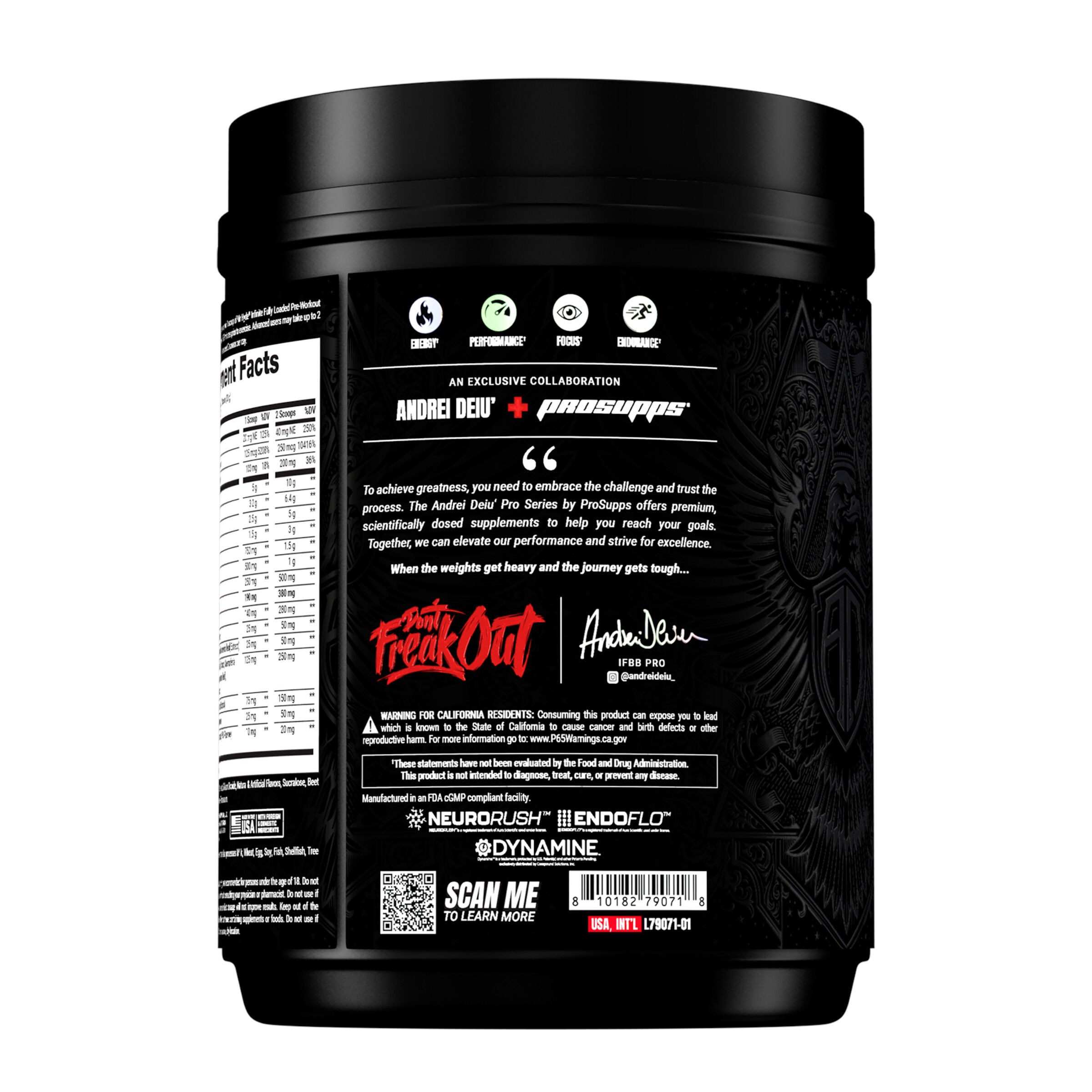 Pro Supps® - Mr. HYDE Infinite Fully Loaded Pre-Workout