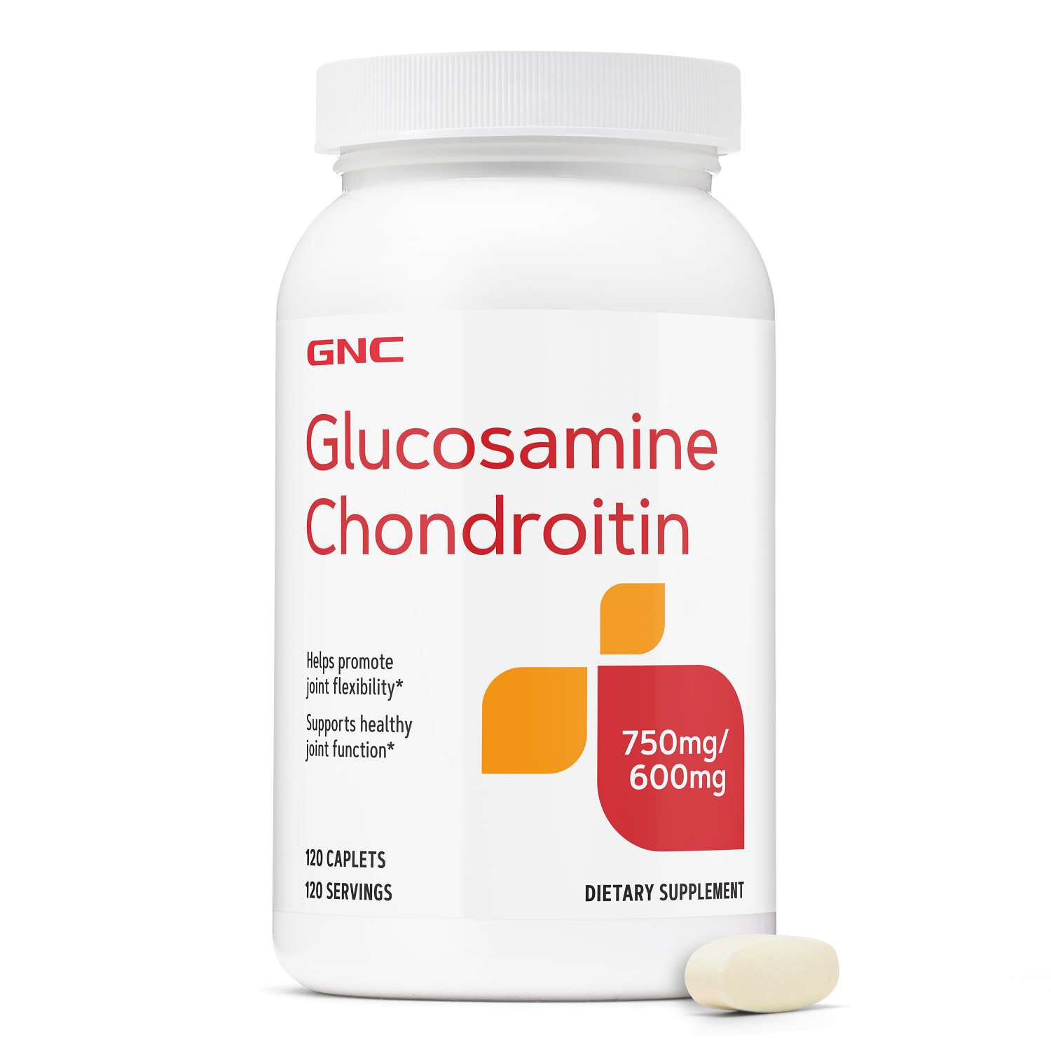 Glucosamine Chondroitin - 120 Caplets (120 Servings)  | GNC