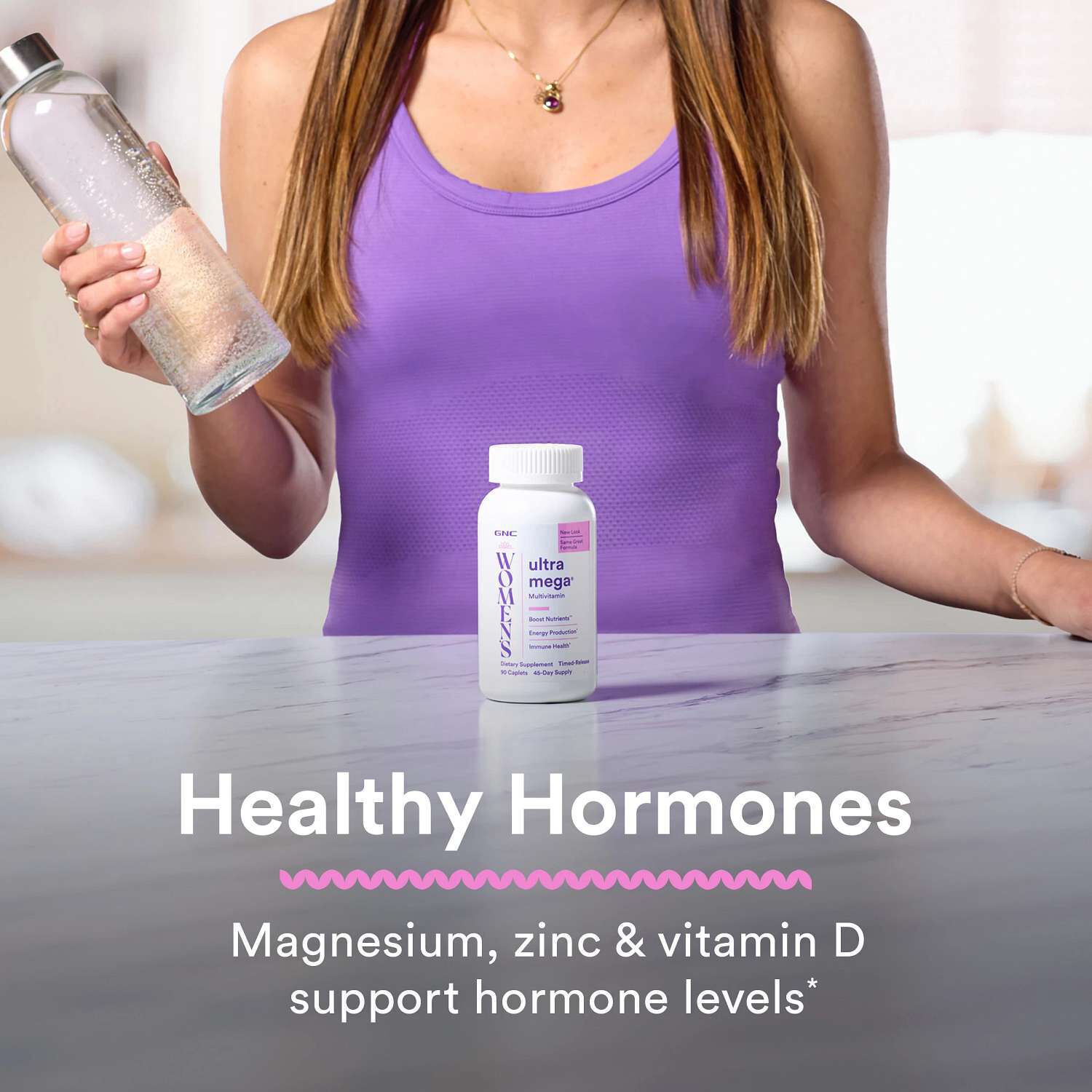Ultra Mega&reg; Multivitamin - 90 Caplets (45 Servings)  | GNC