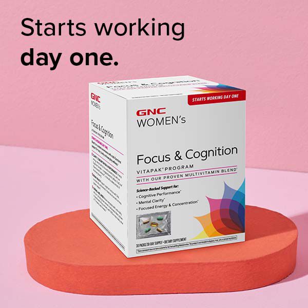 Focus &amp; Cognition Vitapak&reg; Program (1 Month Supply)  | GNC
