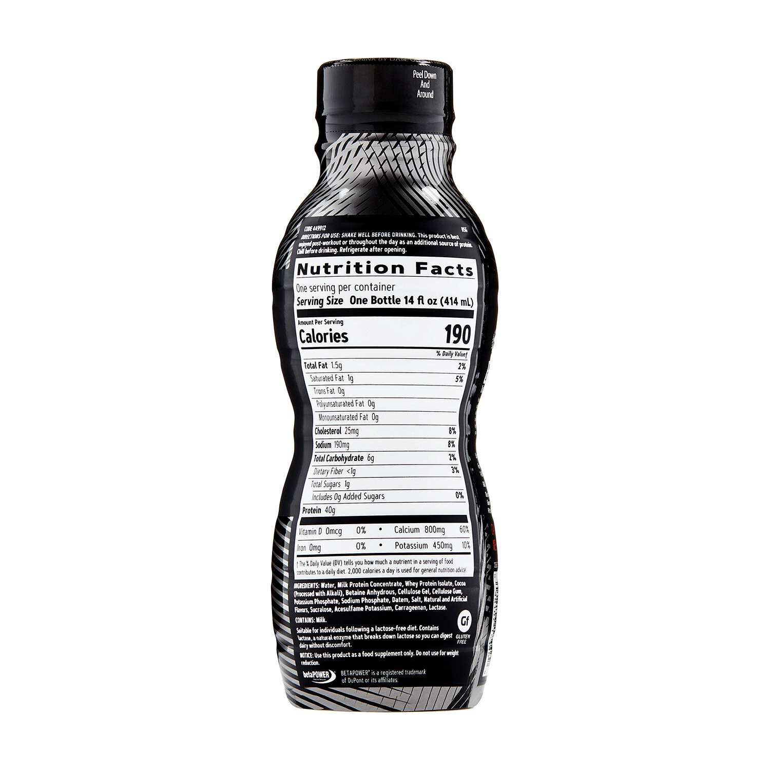 Wheybolic 40 - Chocolate - 14oz. (12 Bottles) Chocolate | GNC