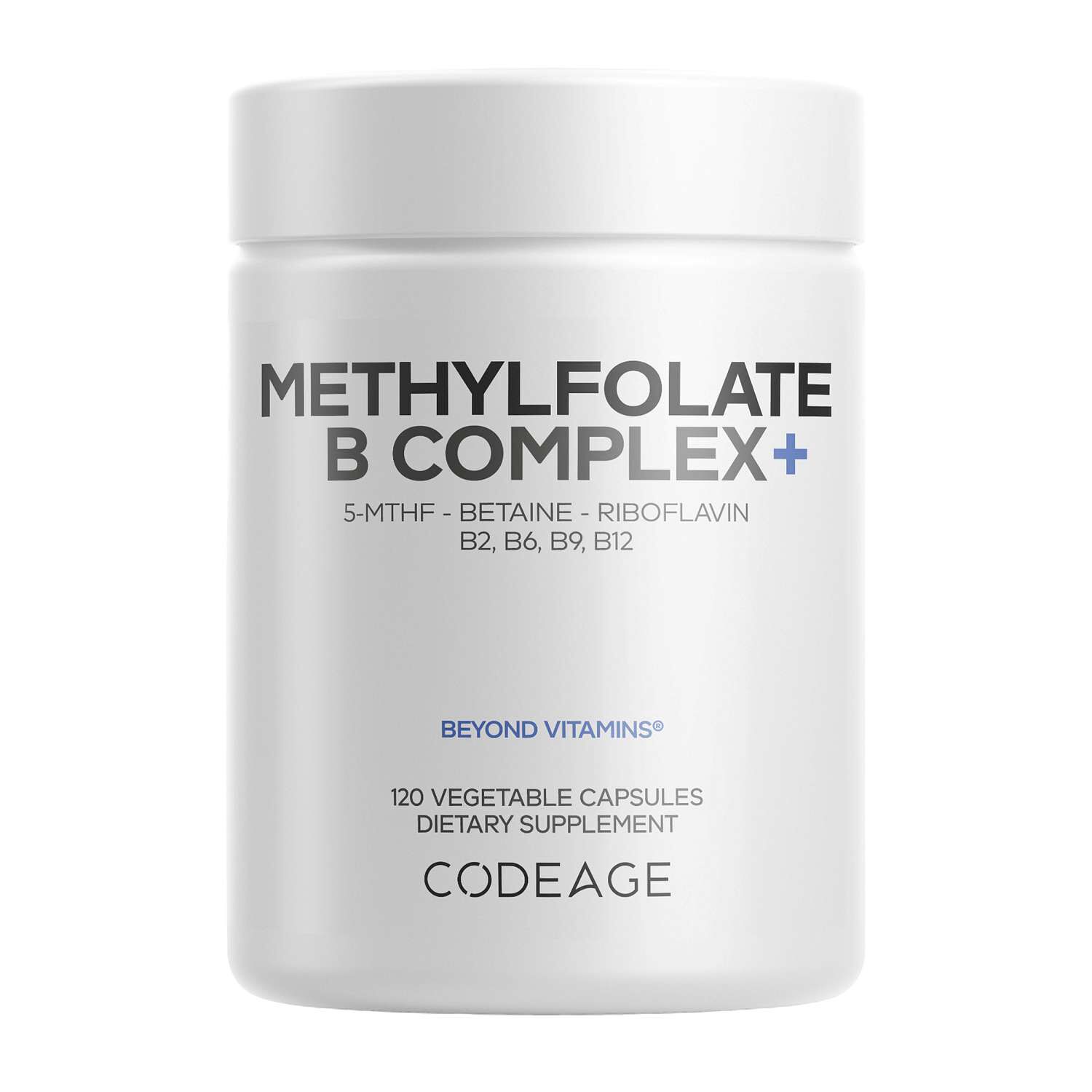 Methylfolate B Complex - 120 Capsules (60 Servings)