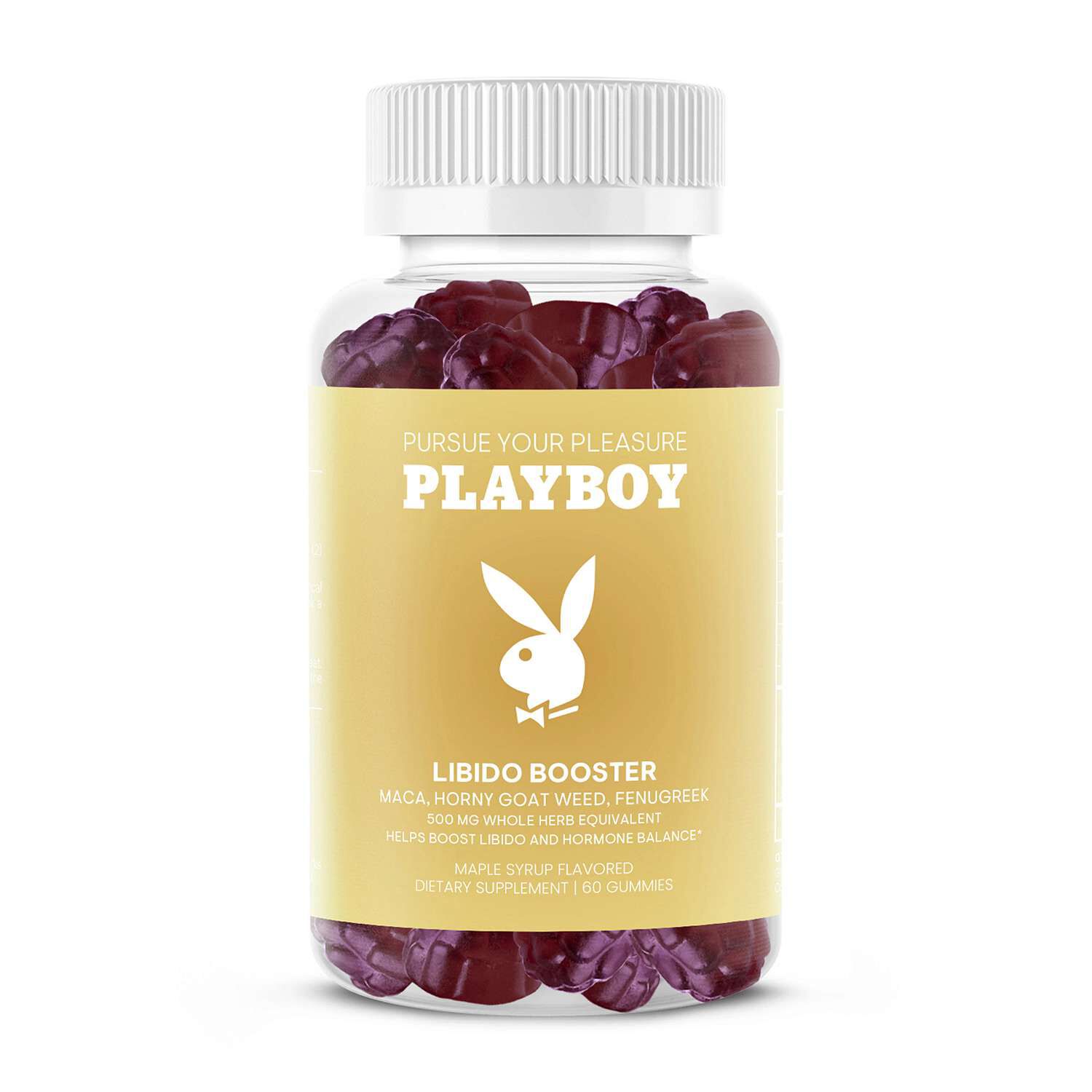 Playboy: Libido Booster - Maple Syrup - 60 Gummies (30 Servings)  | GNC