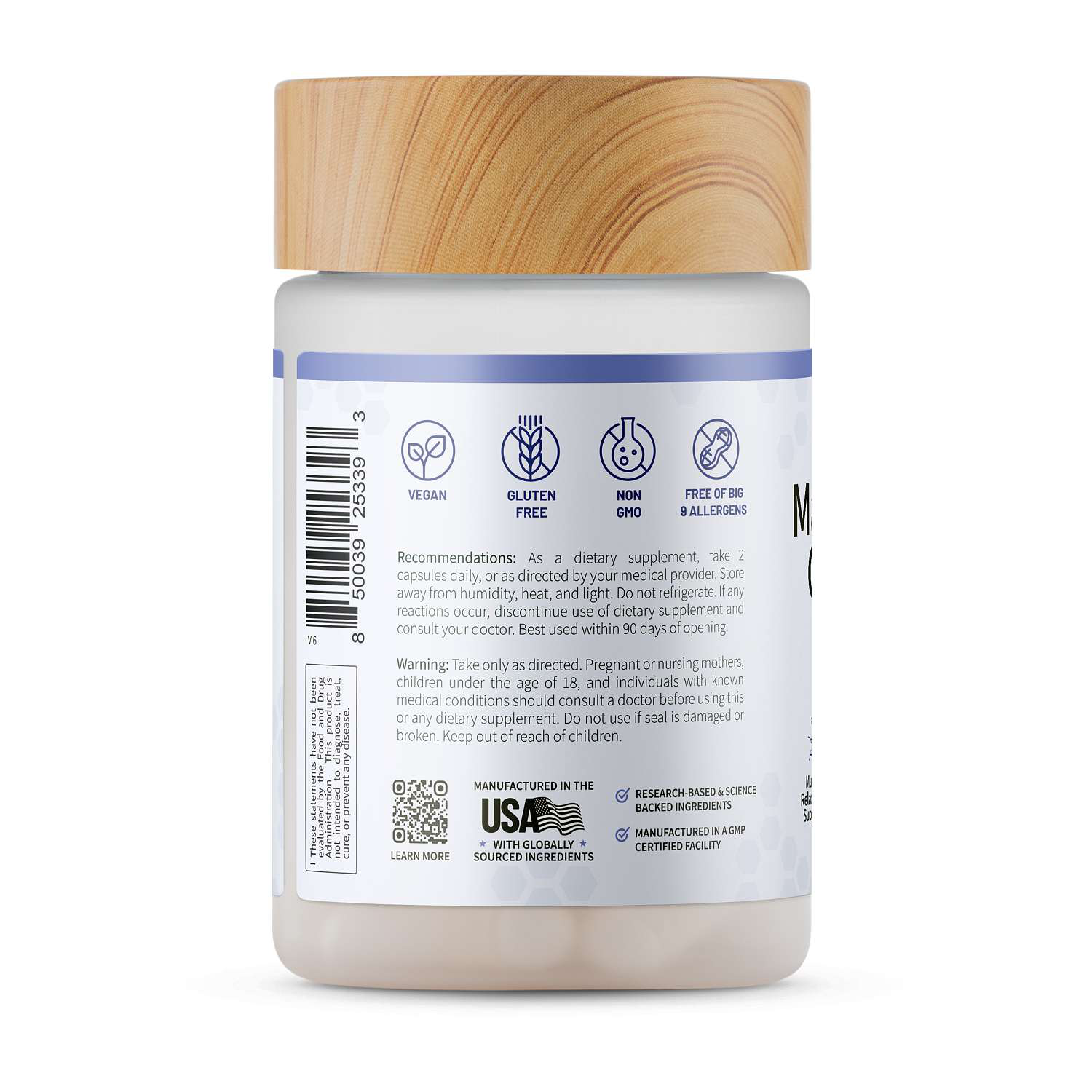 Magnesium Complex - 60 Capsules (60 Servings)