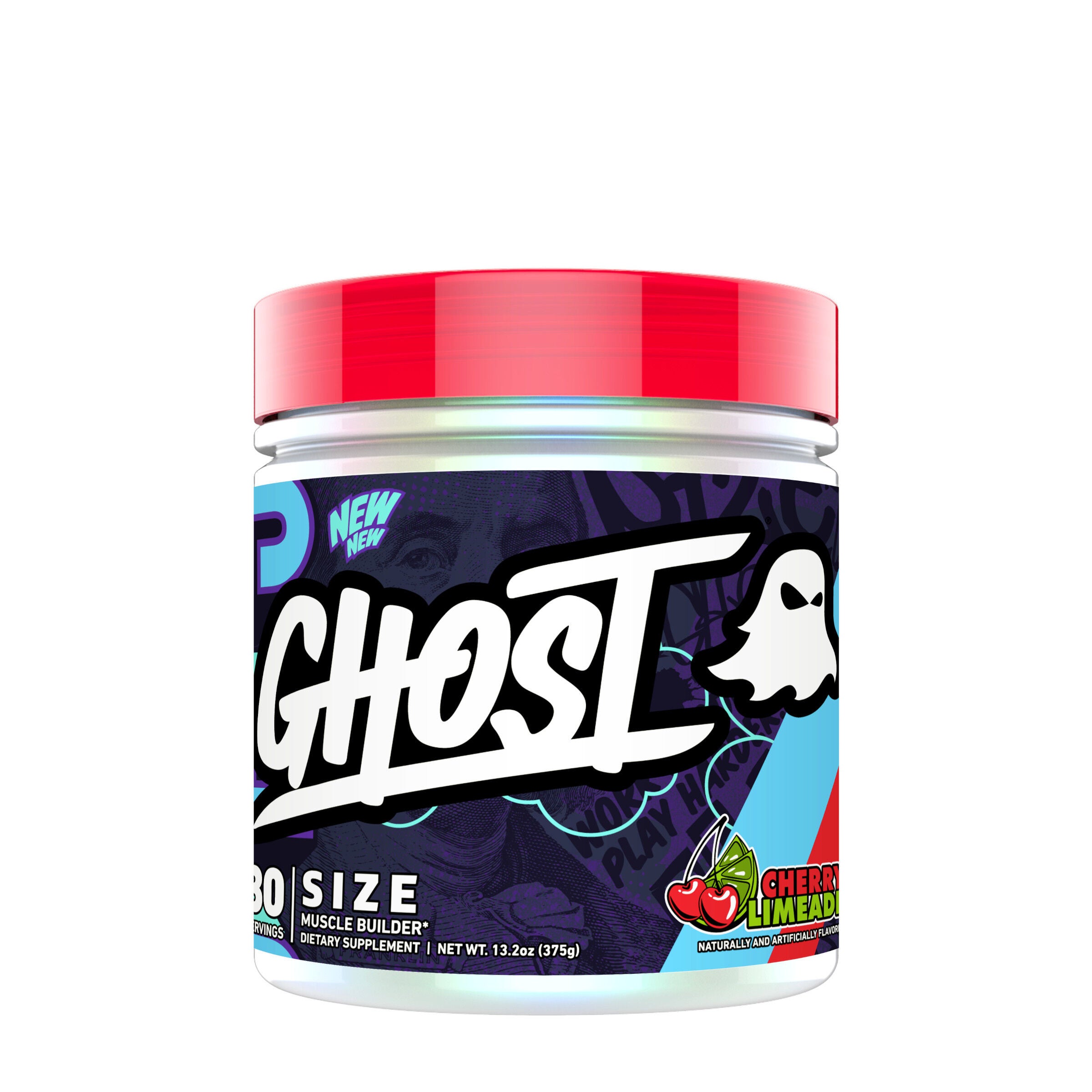 GHOST® - SIZE V3 Muscle Builder - Cherry Limeade (30