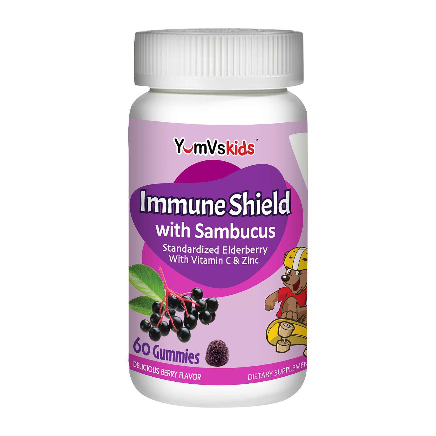 Immune Shield with Sambucus - 60 Gummies (30 Servings)  | GNC