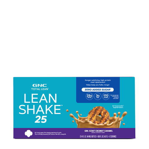 GNC Total Lean Lean Shake 25 - Girl Scout Coconut Caramel