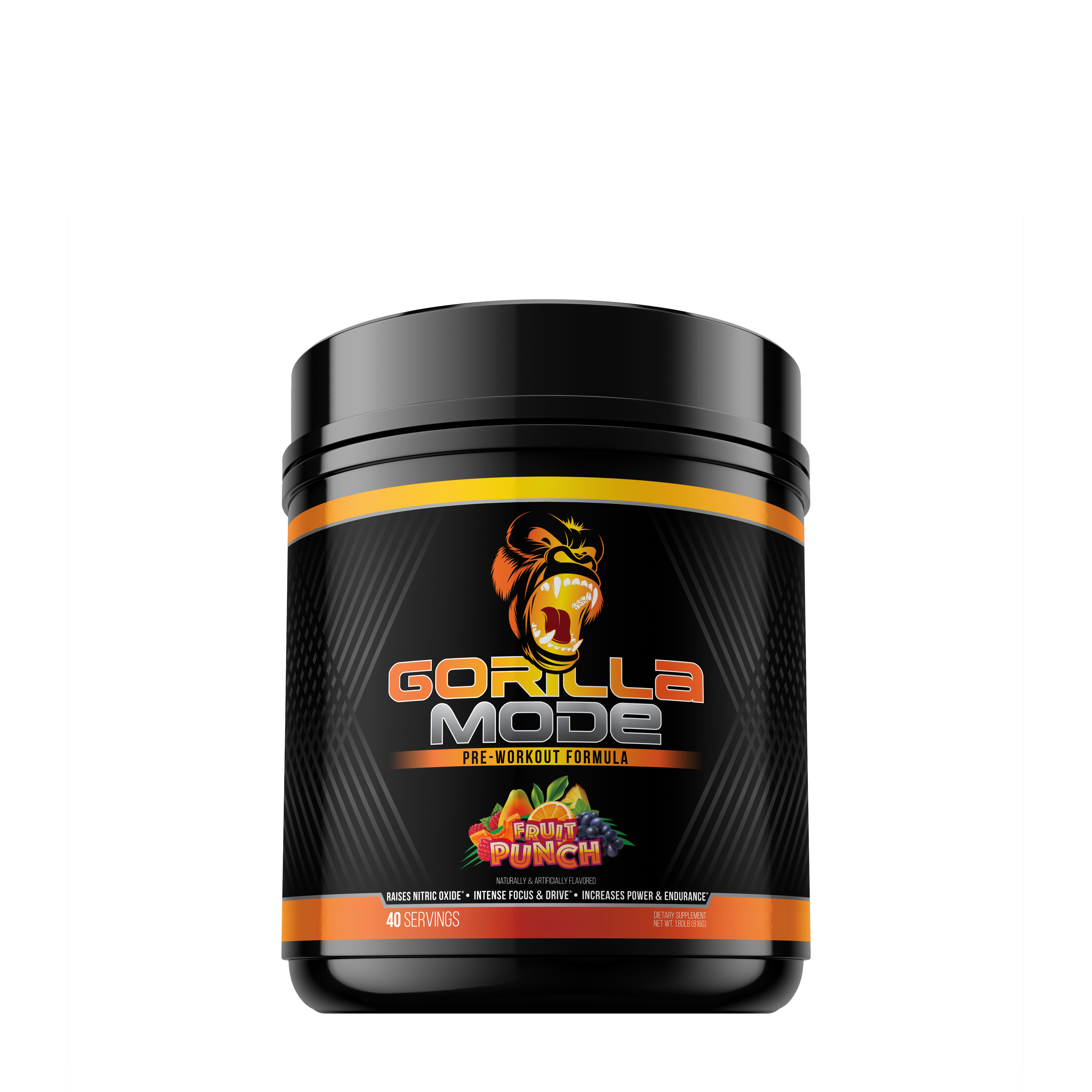 Gorilla Mode Pre-workout ゴリラモードプレワークアウト Amazon.com: Gorilla Mind - Gorilla Mode Nitric Upgraded