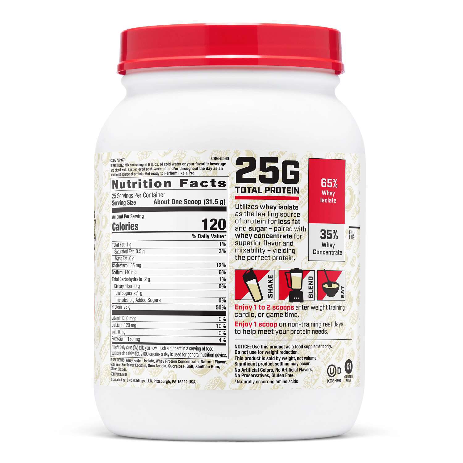 100% Whey 2.0 - Cinnamon Apple Muffin (25 Servings)