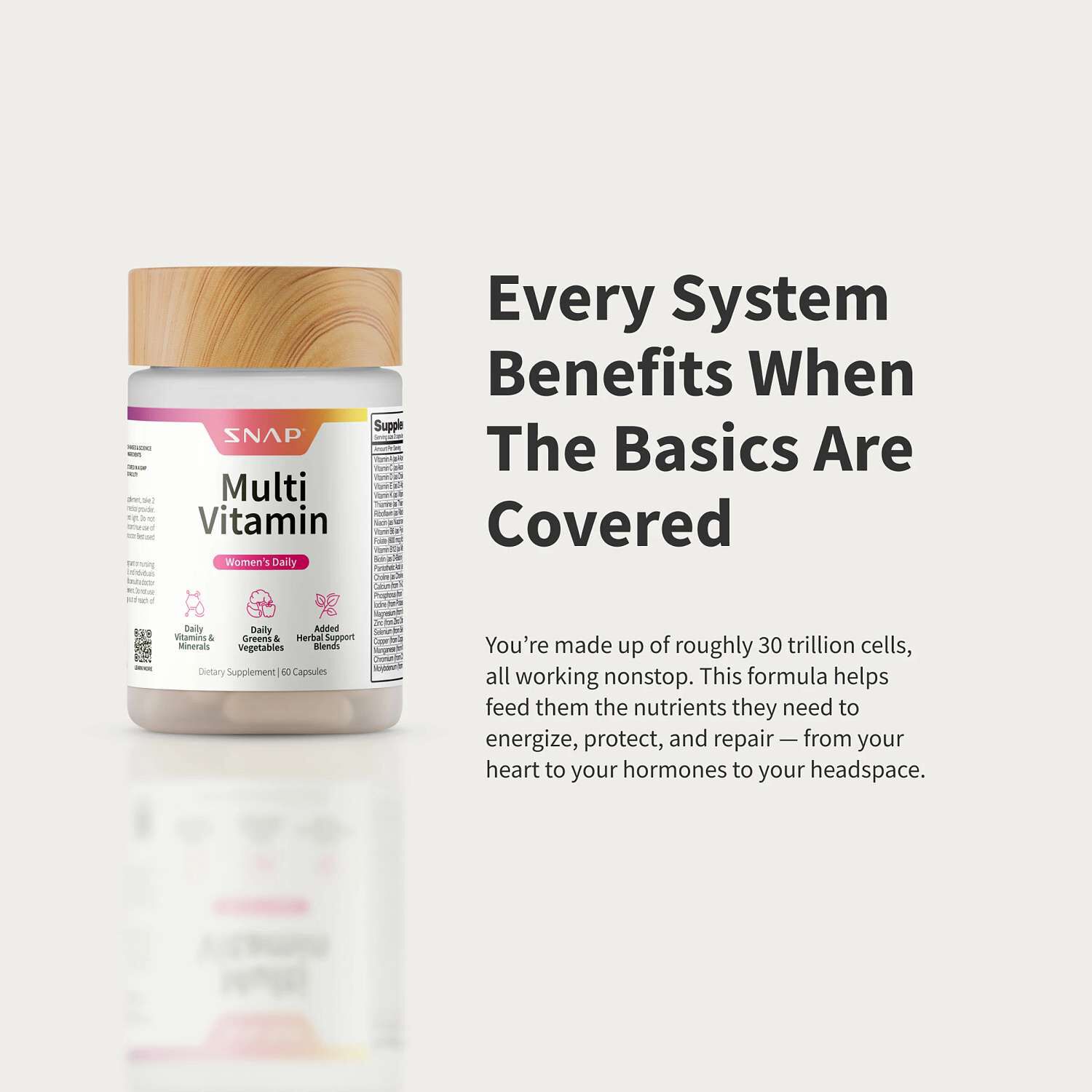 Daily Women's Multi - 60 Capsules (30 Servings)  | GNC