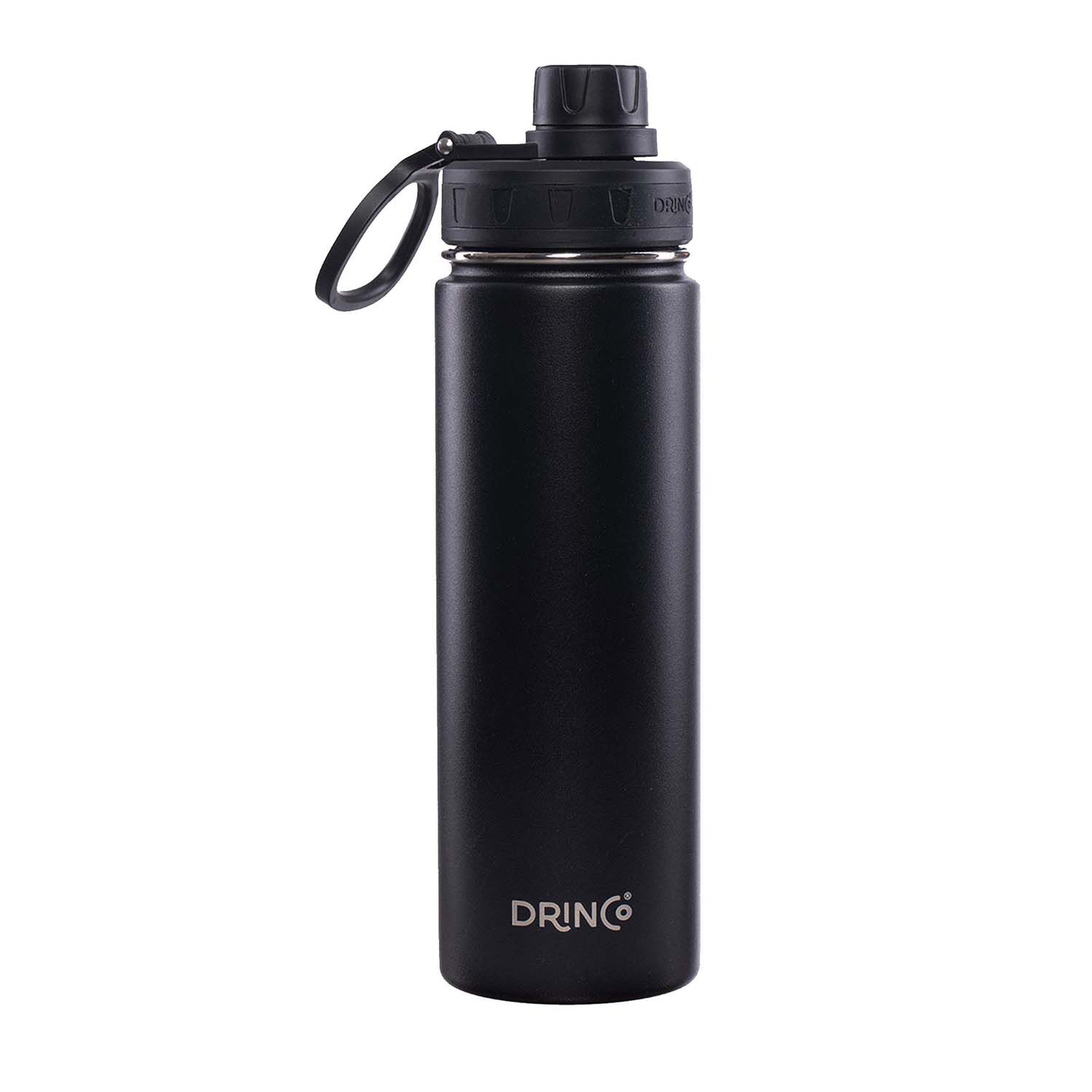 Sport Vacuum Insulated Stainless Steel Water Bottle - Black - 20oz.  | GNC