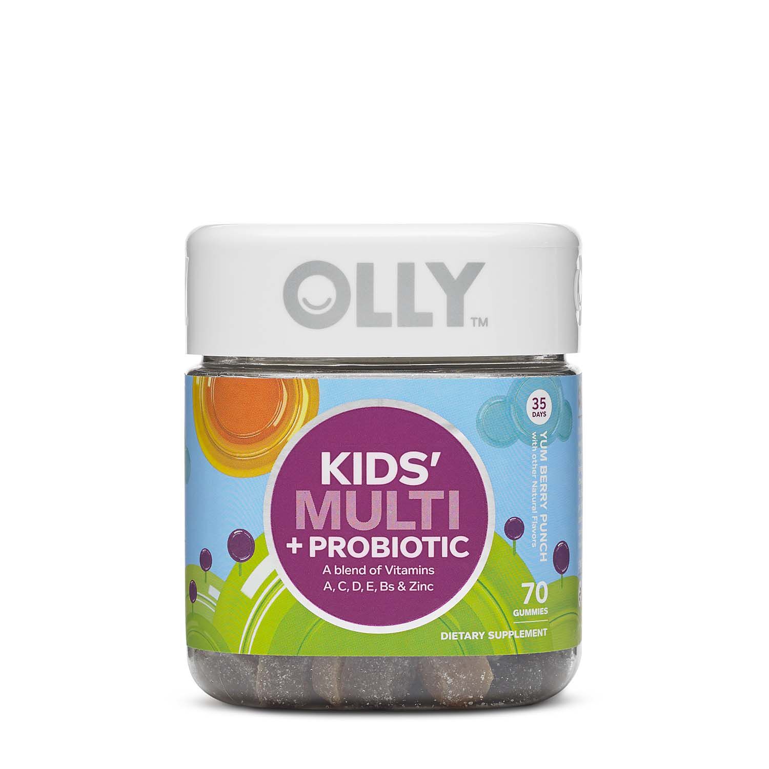 Kids' Multi + Probiotic Yum Berry Punch GNC