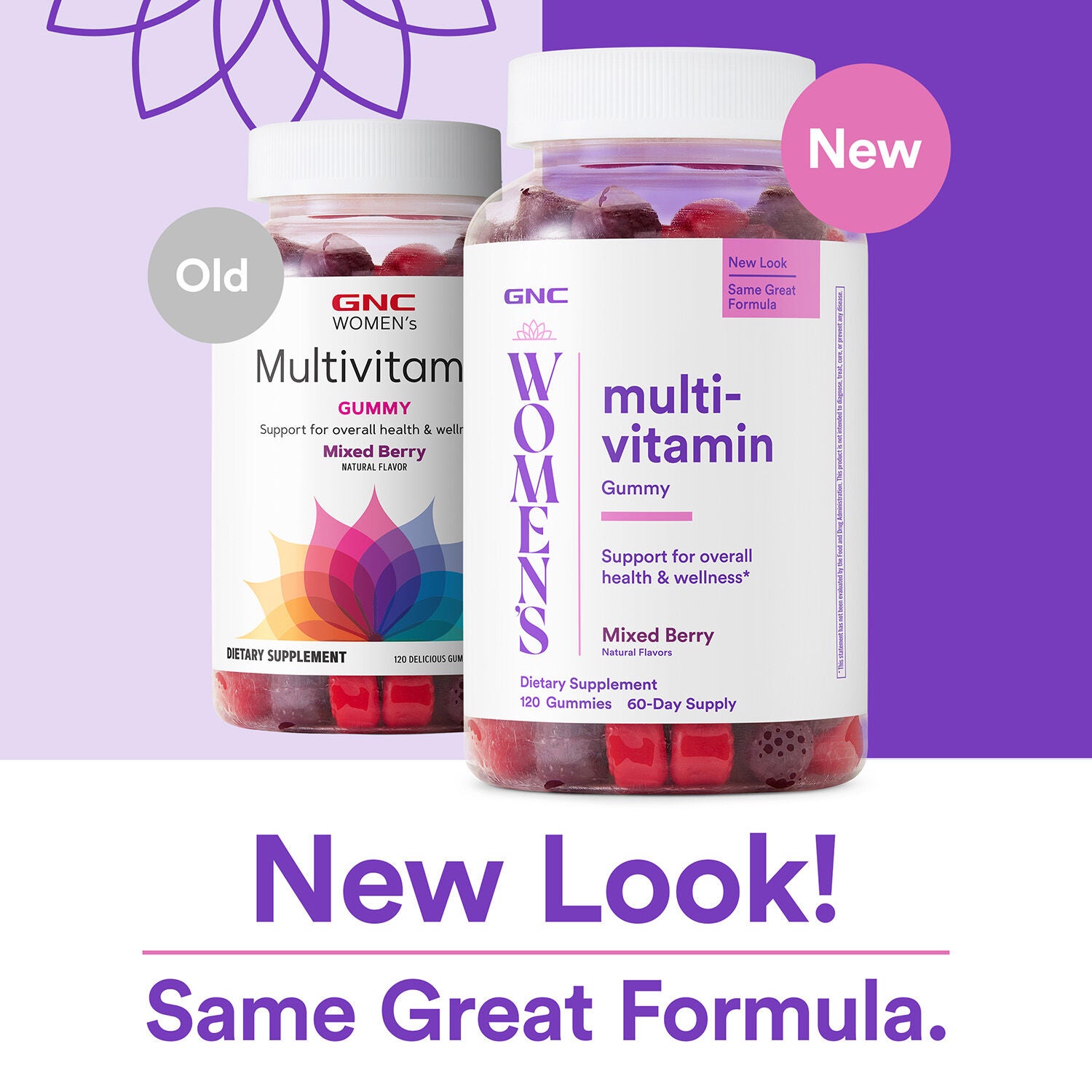 Multi-Vitamin Gummy - Mixed Berry (60-Day Supply)  | GNC