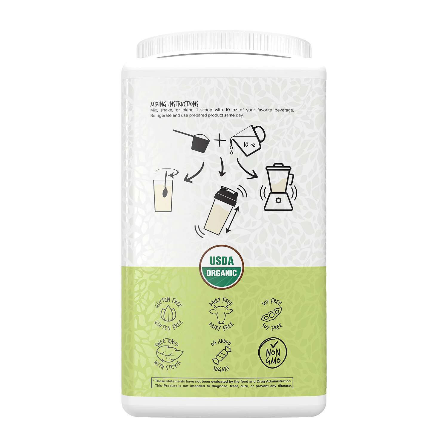 Vegan Plant Protein - Unflavored (30 Servings)  | GNC