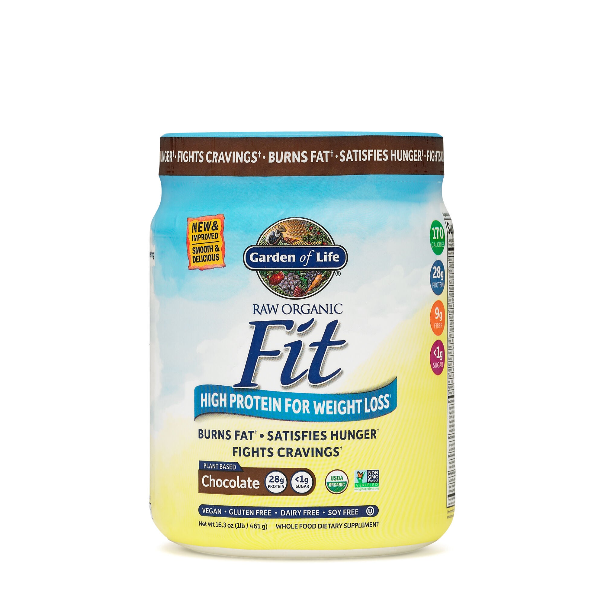 Garden Of Life Raw Fit Chocolate Cacao Gnc