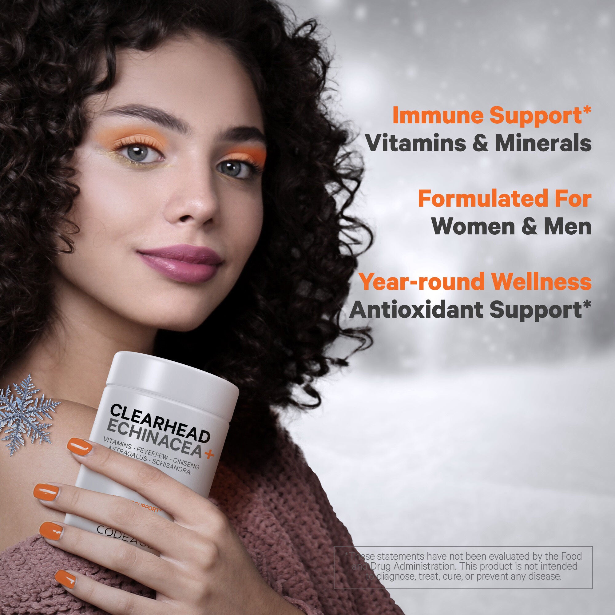 Clearhead Daily Multivitamins  - 90 Capsules (30 Servings)  | GNC